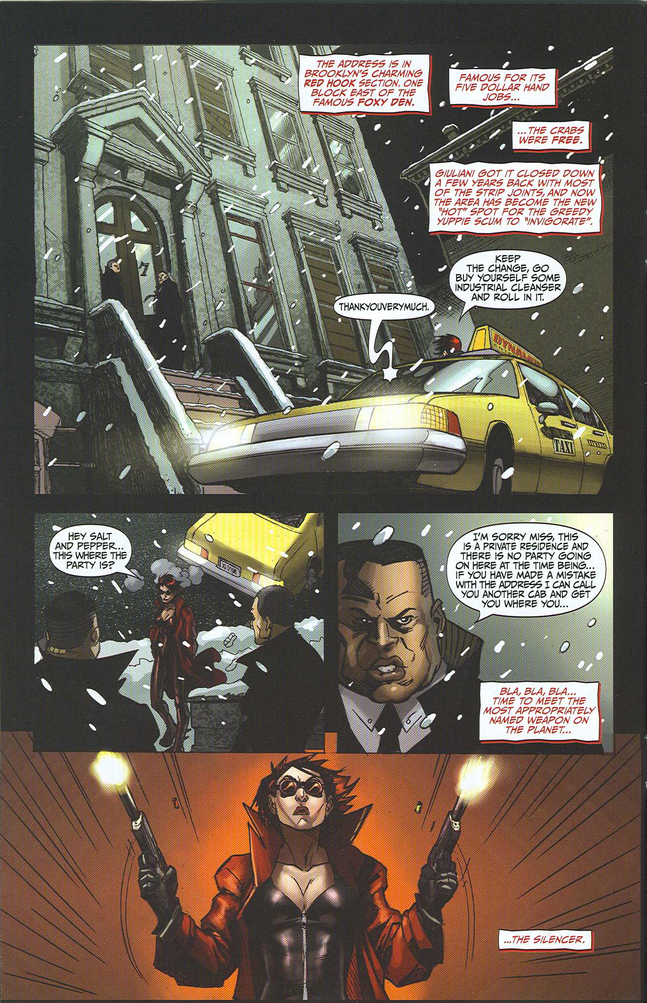 Read online Painkiller Jane (2006) comic -  Issue #1 - 10