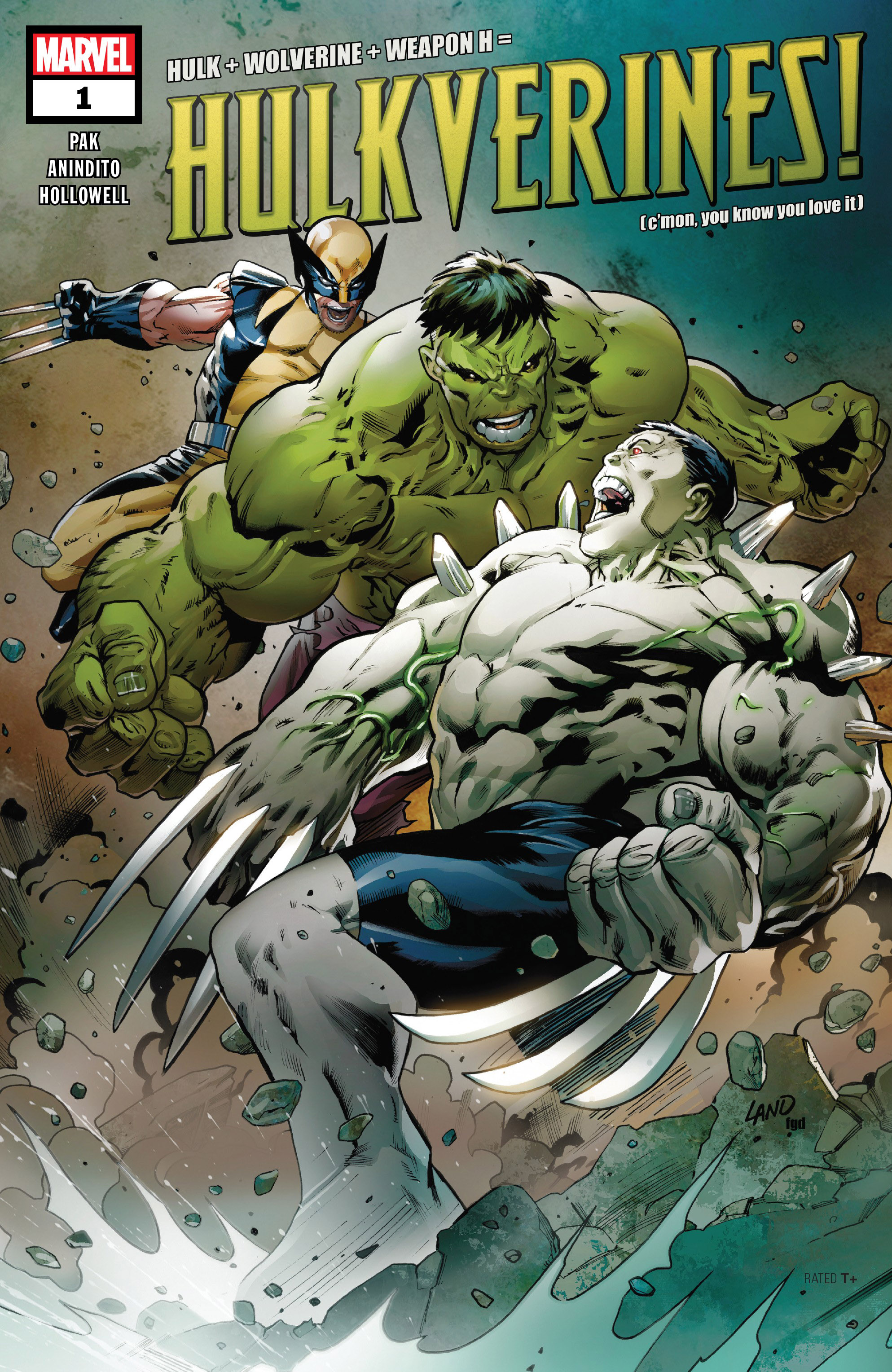 Read online Hulkverines comic -  Issue #1 - 1