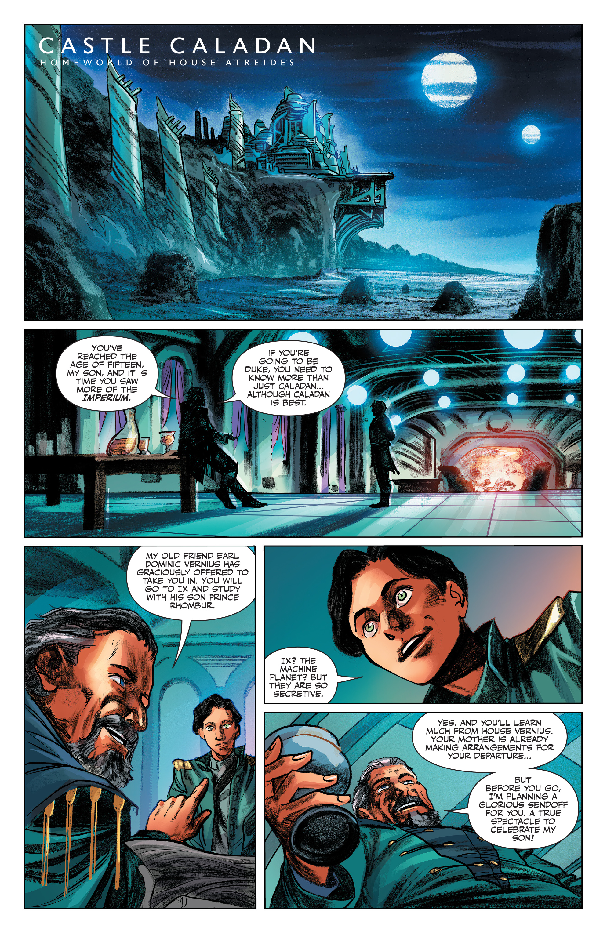Read online Dune: House Atreides comic -  Issue #1 - 15