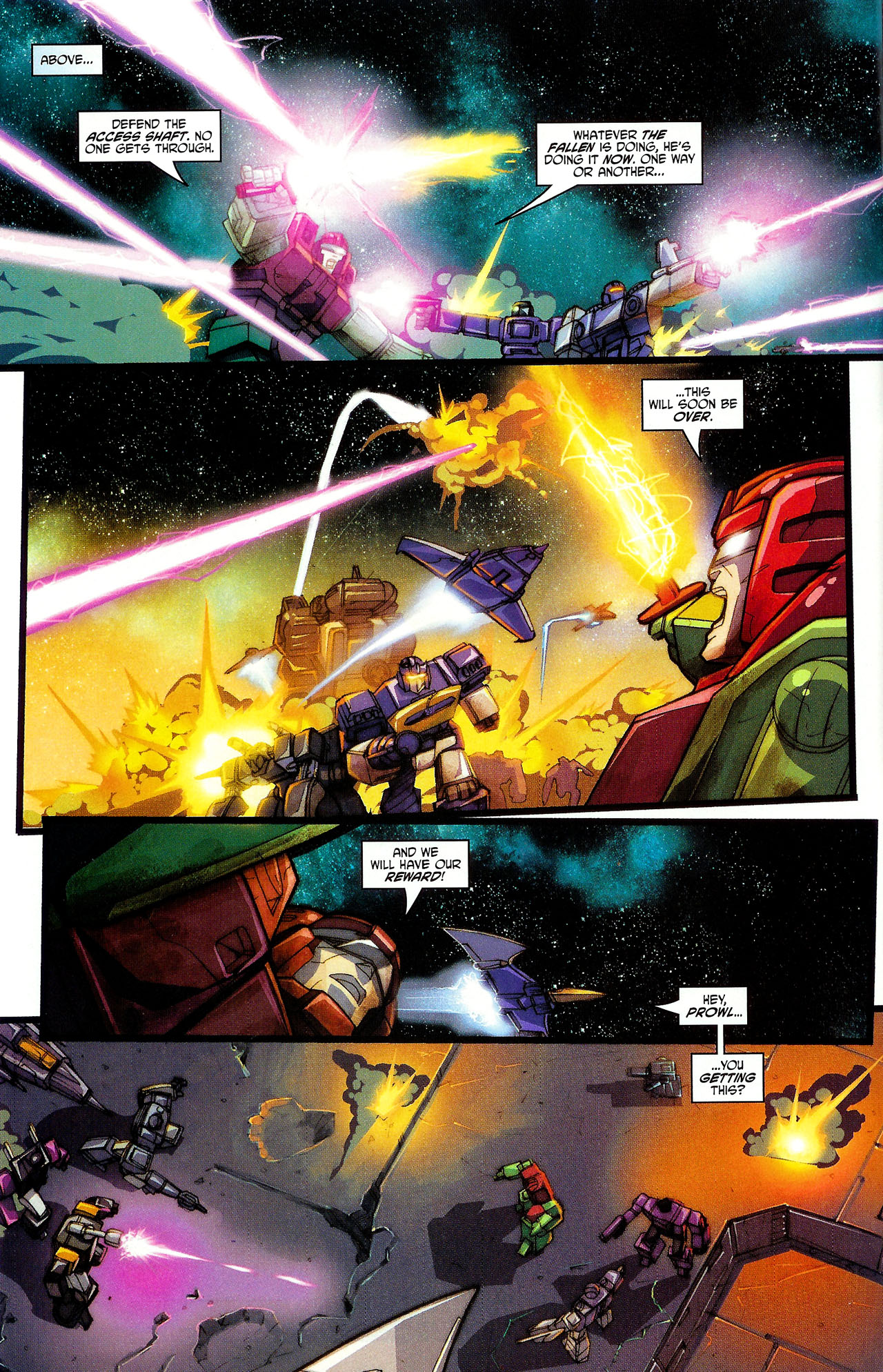 Read online Transformers War Within: "The Dark Ages" comic -  Issue #6 - 6