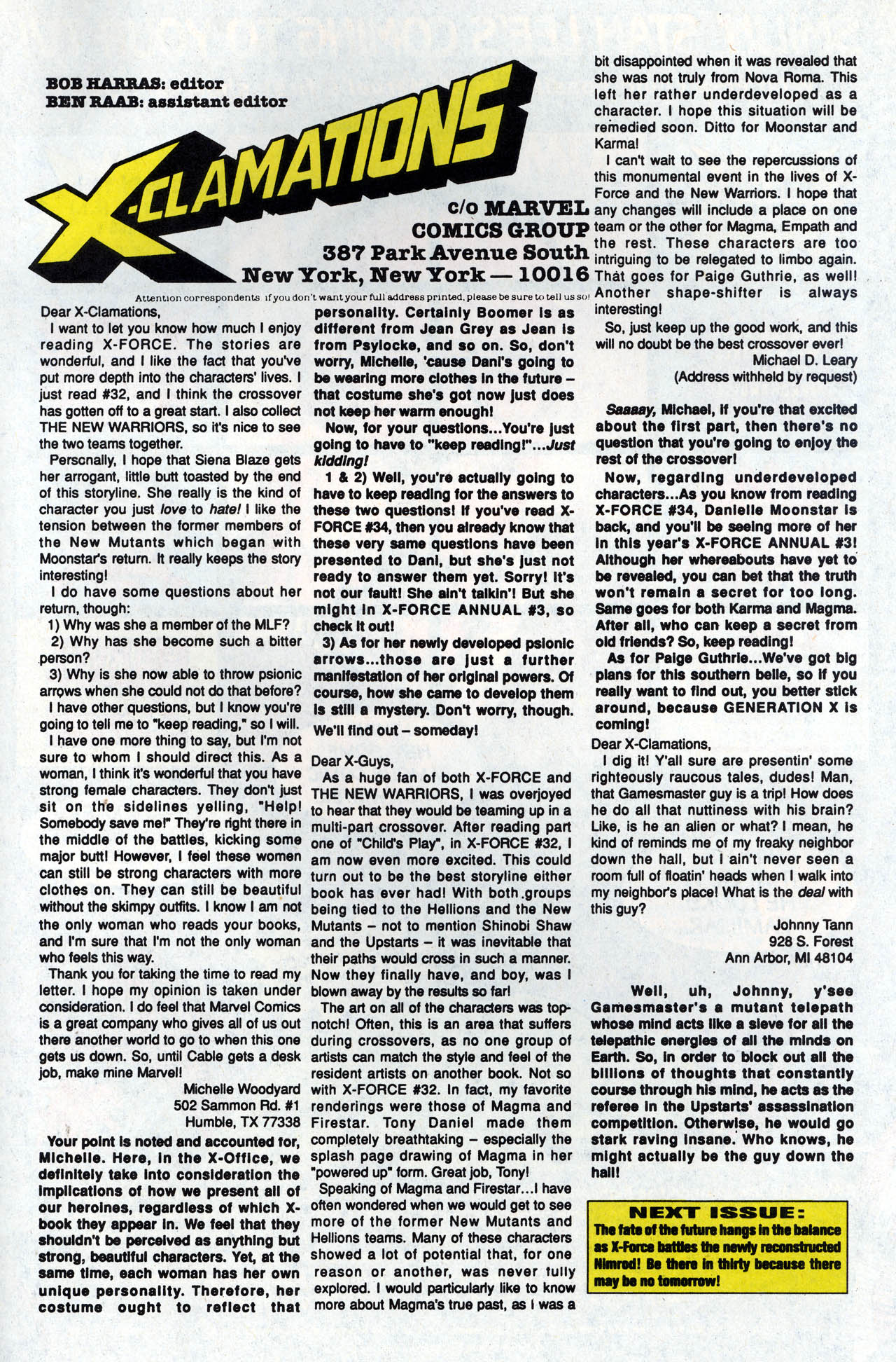 Read online X-Force (1991) comic -  Issue #35 - 31