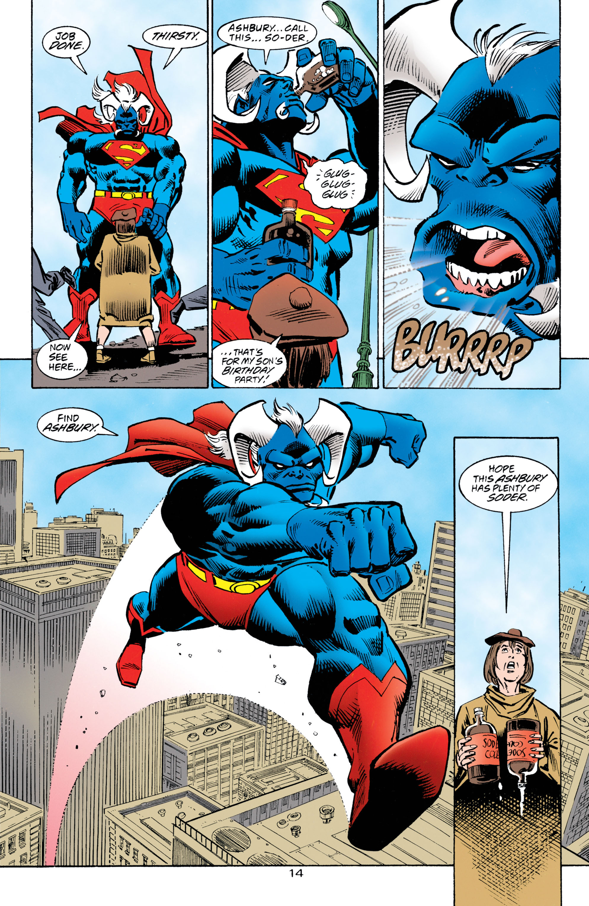 Read online Superman (1987) comic -  Issue #125 - 14
