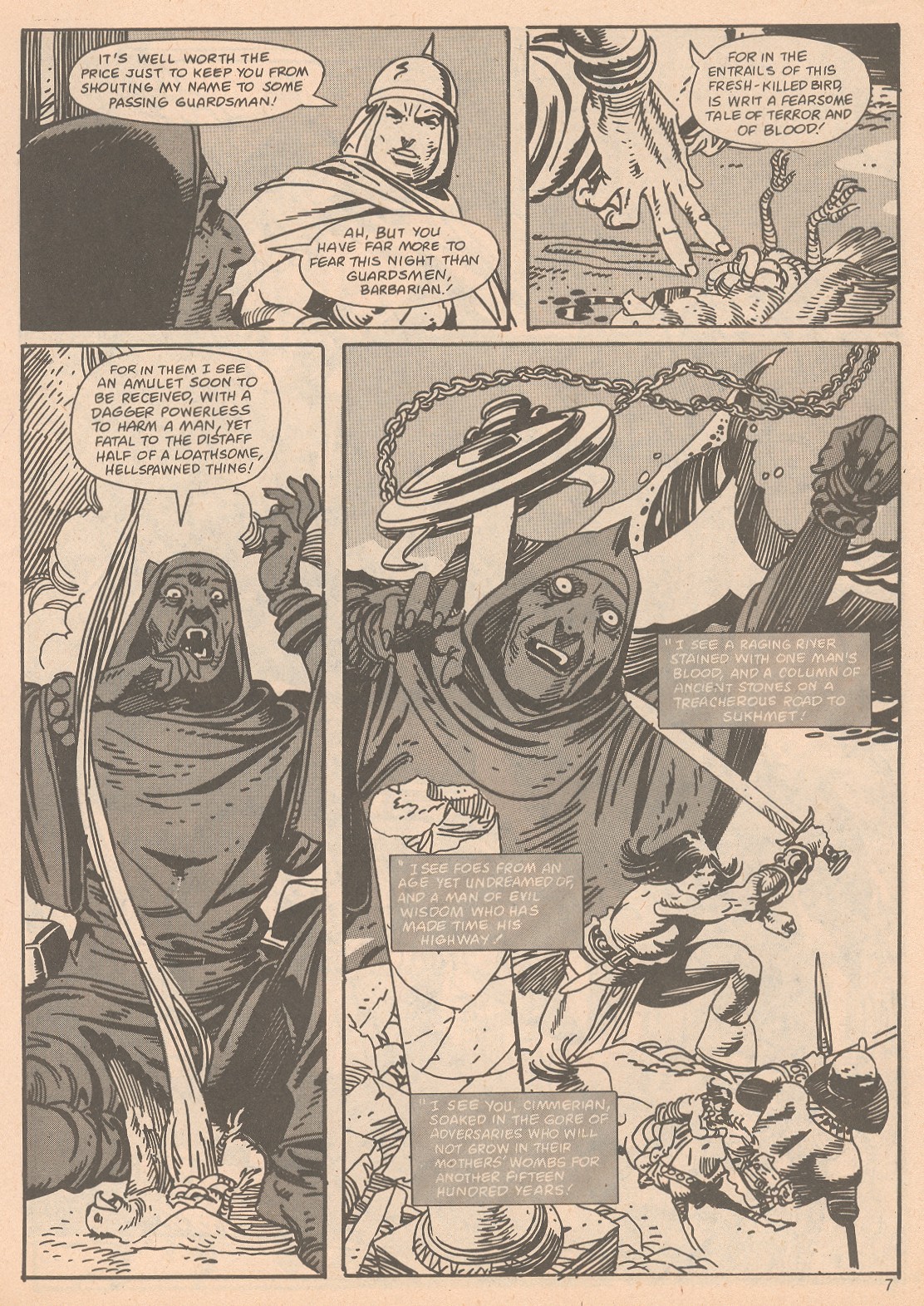 The Savage Sword Of Conan issue 65 - Page 7