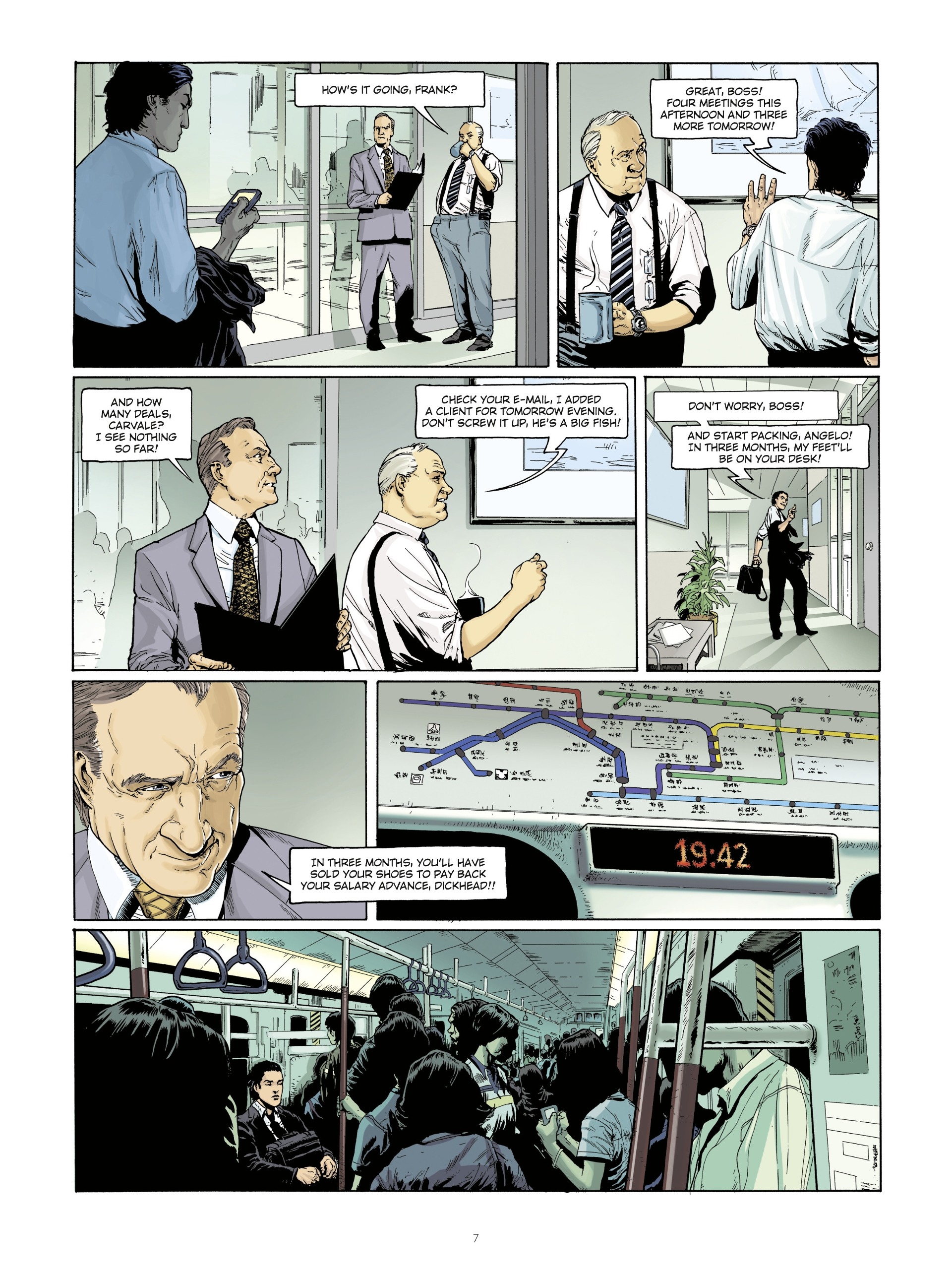 Read online Hedge Fund comic -  Issue #1 - 9