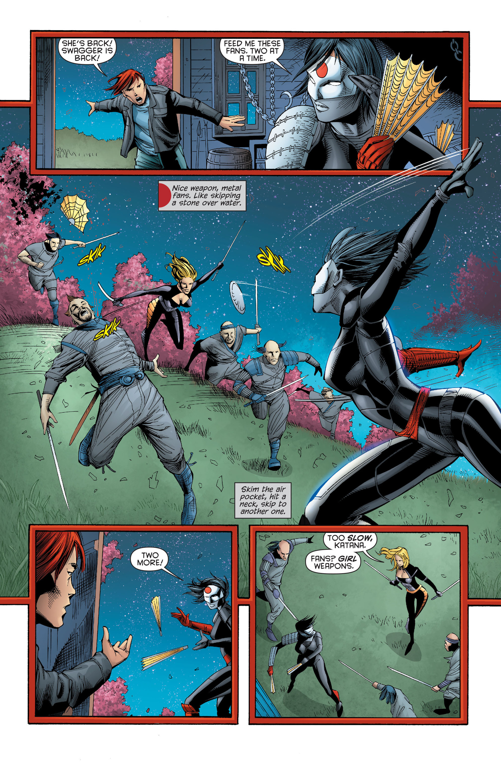Read online Katana comic -  Issue #5 - 16