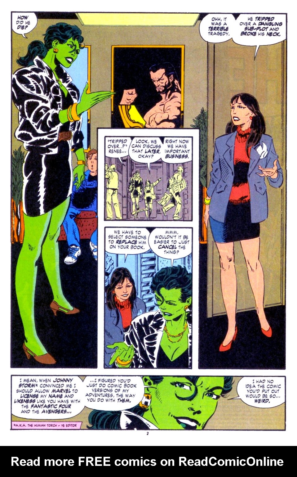 Read online The Sensational She-Hulk comic -  Issue #50 - 3