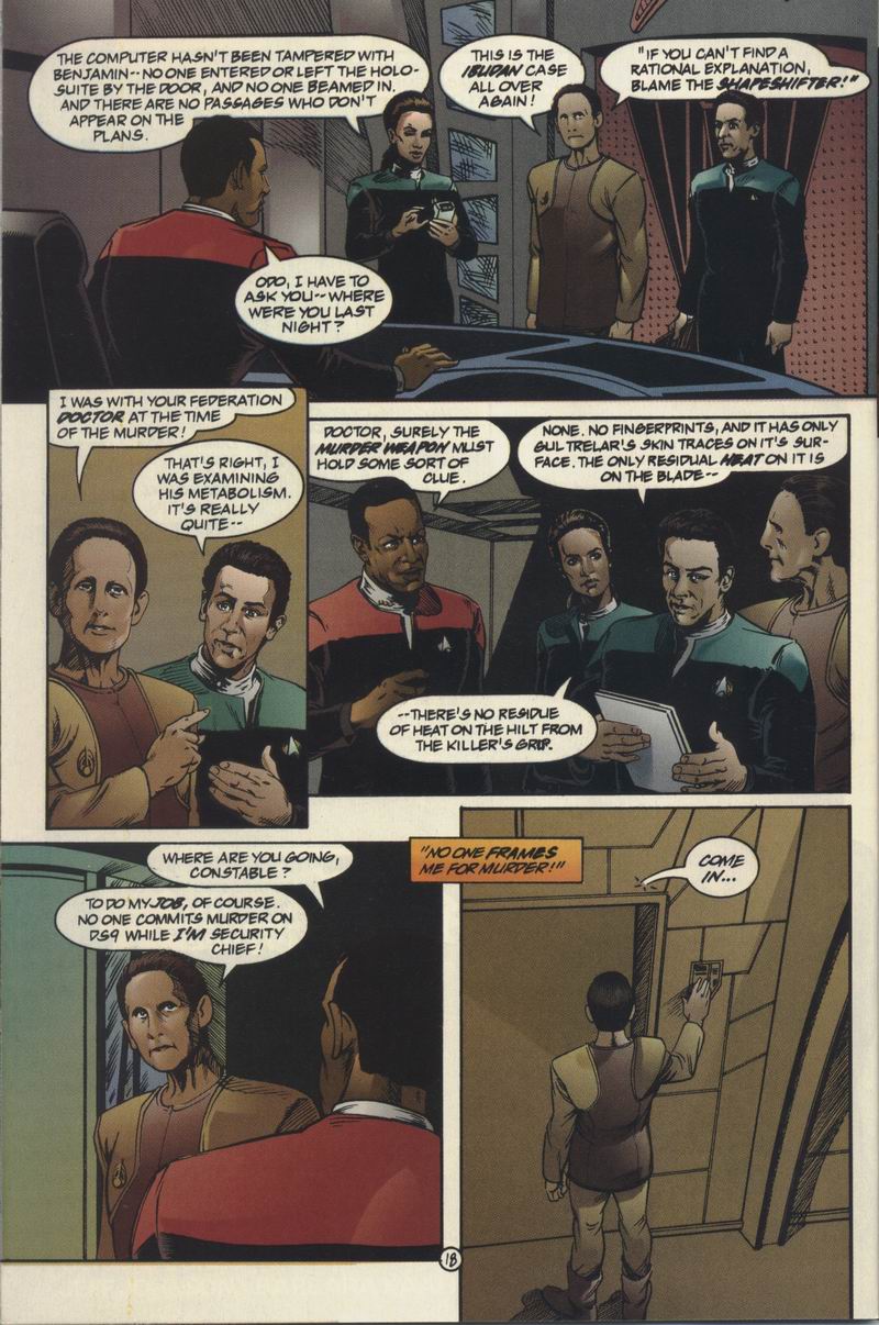 Read online Star Trek: Deep Space Nine (1993) comic -  Issue #3 - 19