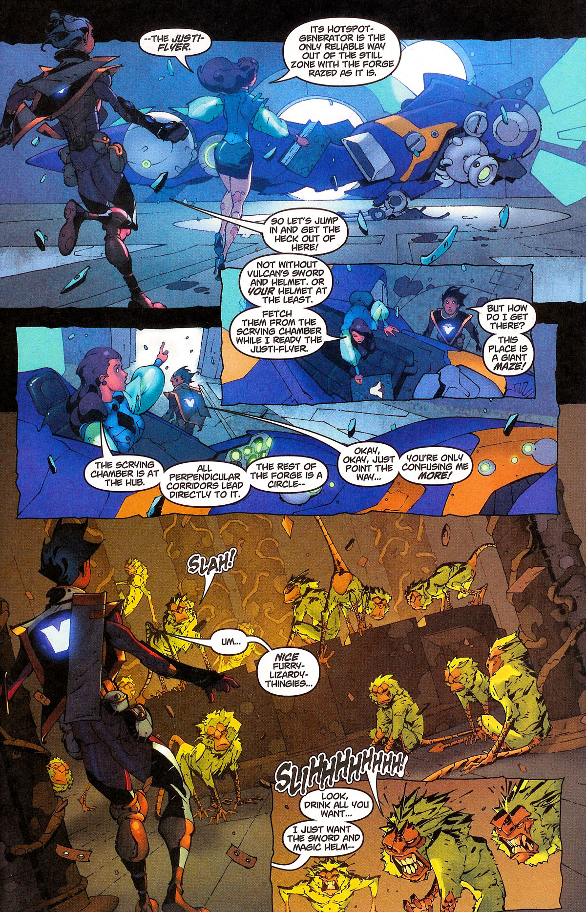 Read online Son of Vulcan comic -  Issue #3 - 16
