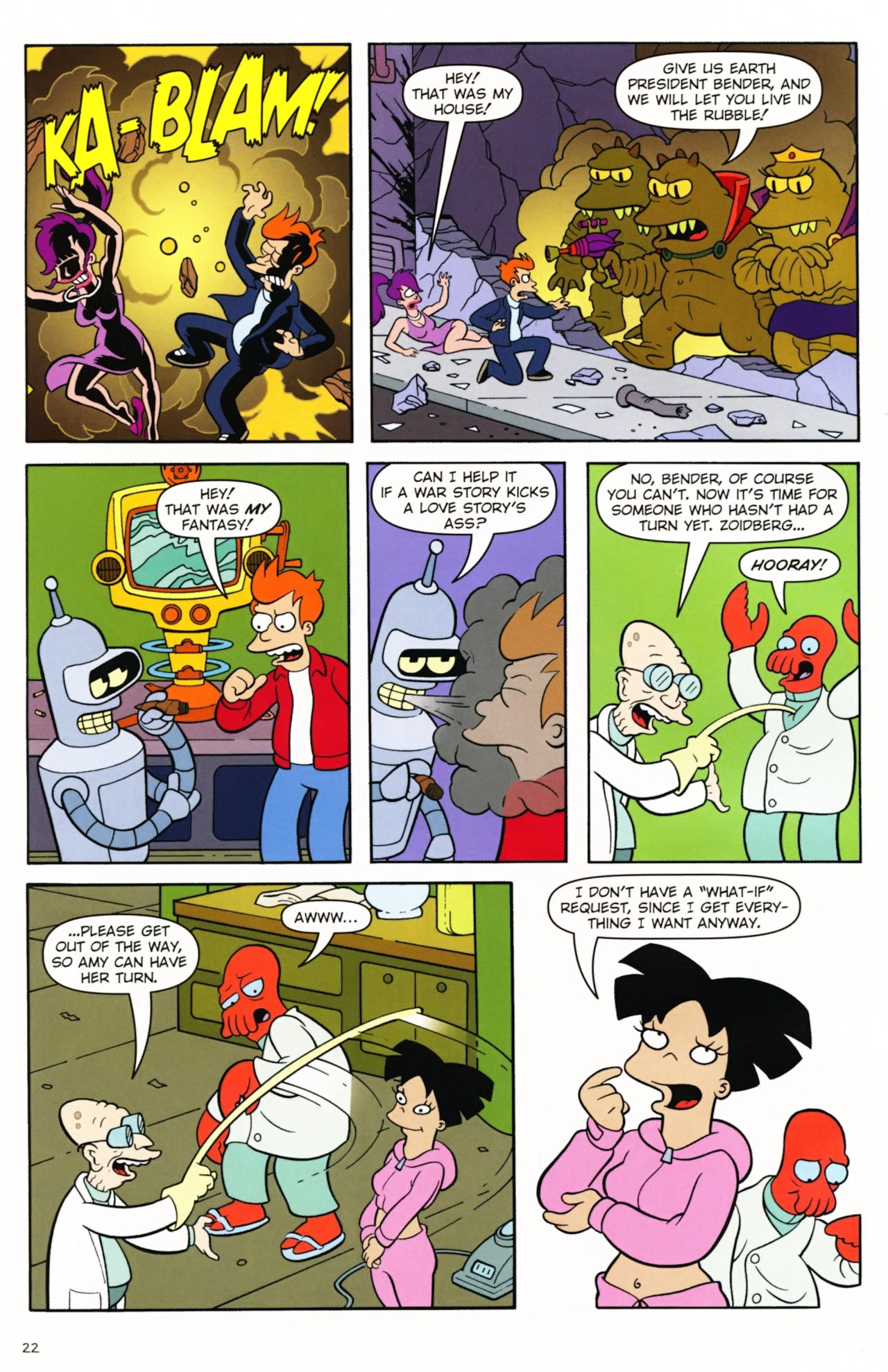 Read online Futurama Comics comic -  Issue #45 - 17