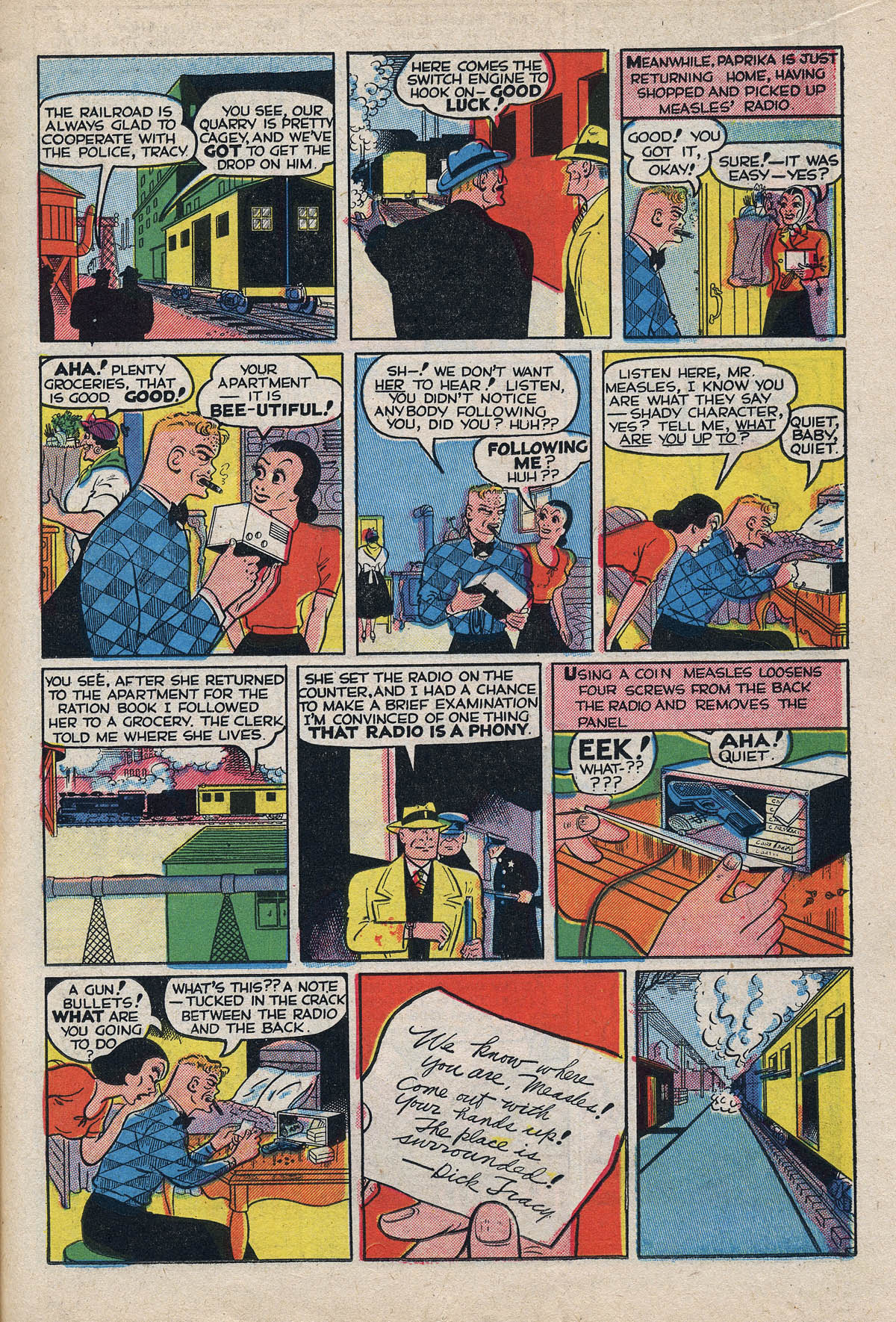 Read online Dick Tracy comic -  Issue #34 - 11