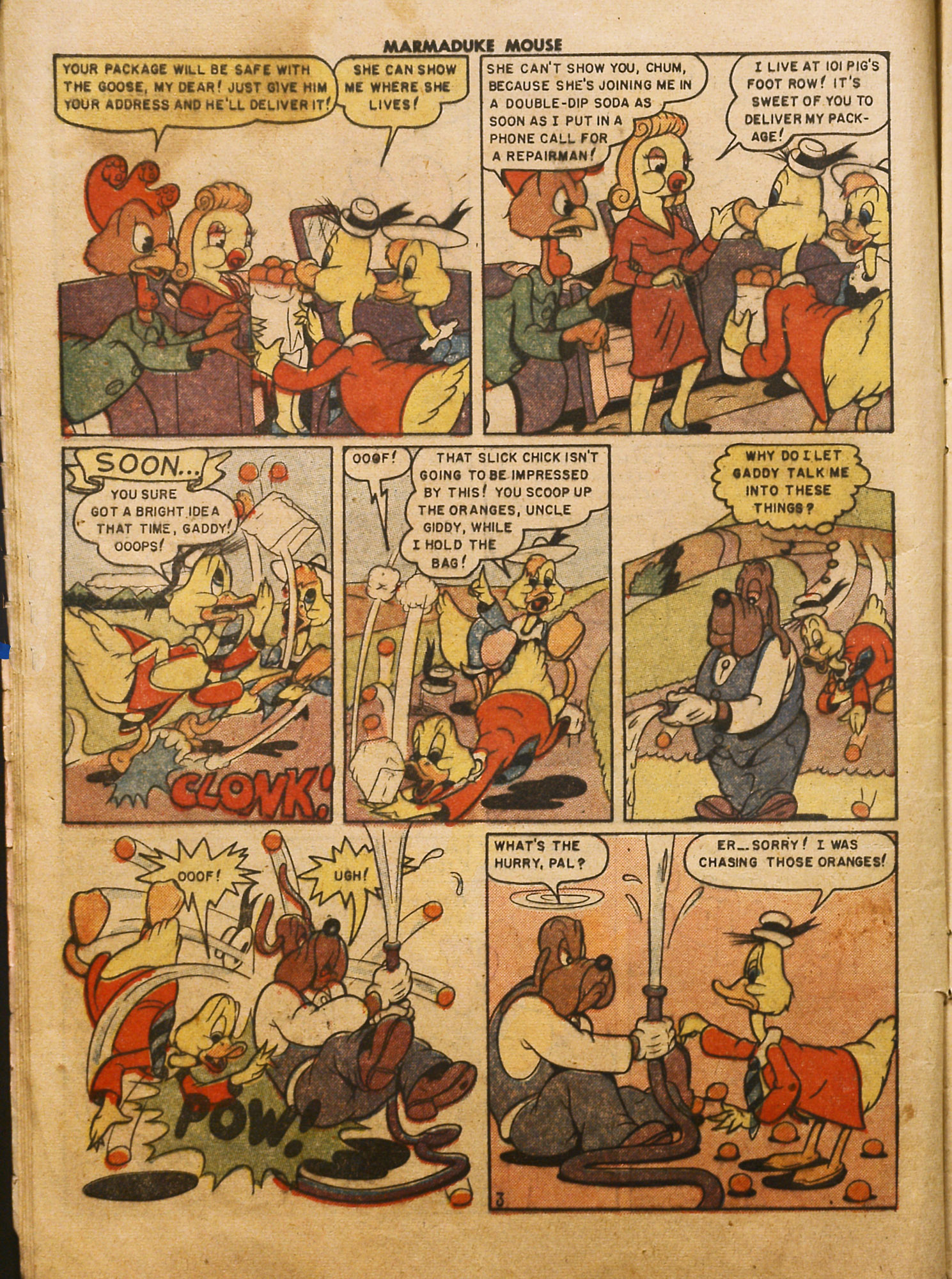 Read online Marmaduke Mouse comic -  Issue #19 - 12