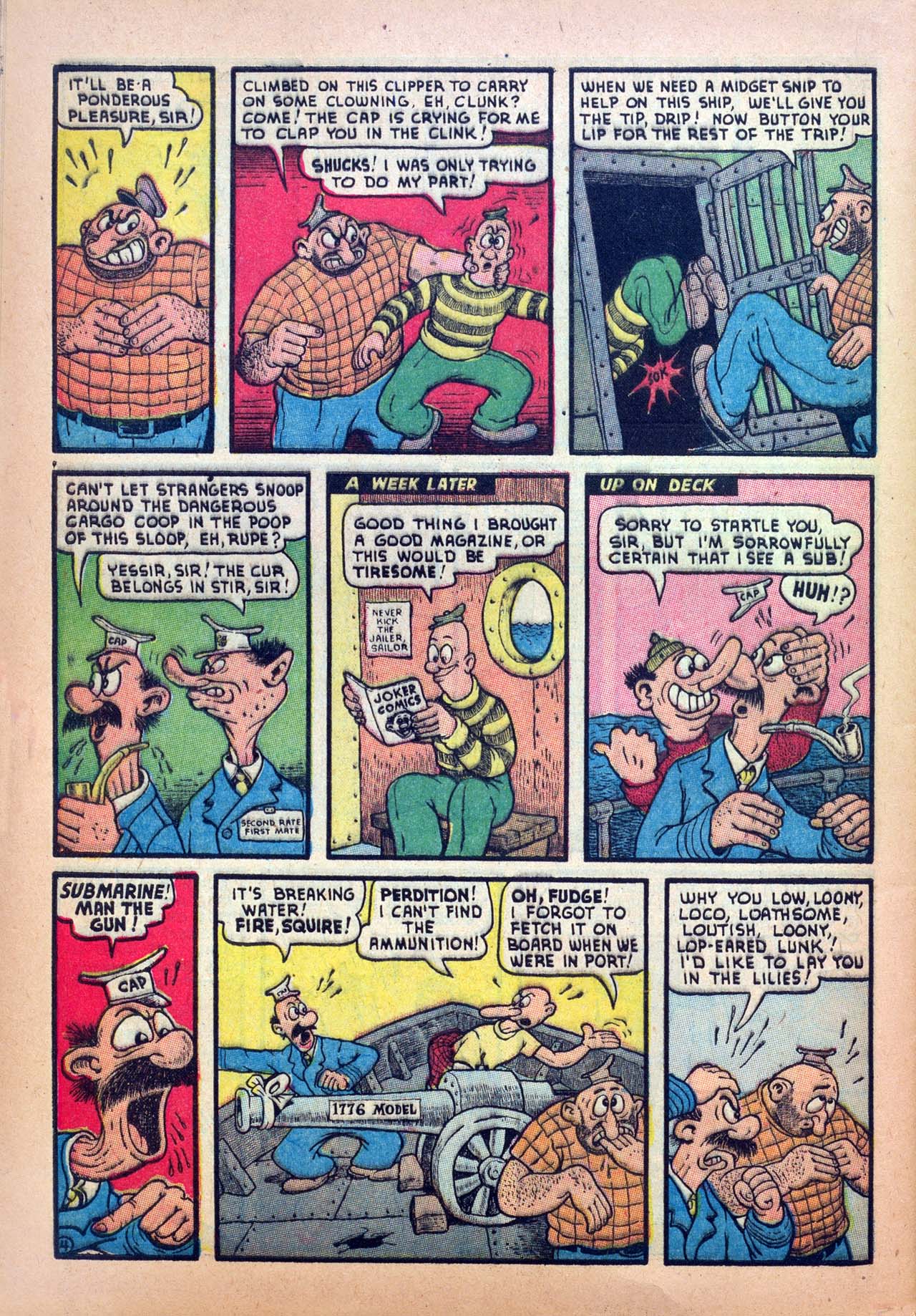 Read online Joker Comics comic -  Issue #8 - 62
