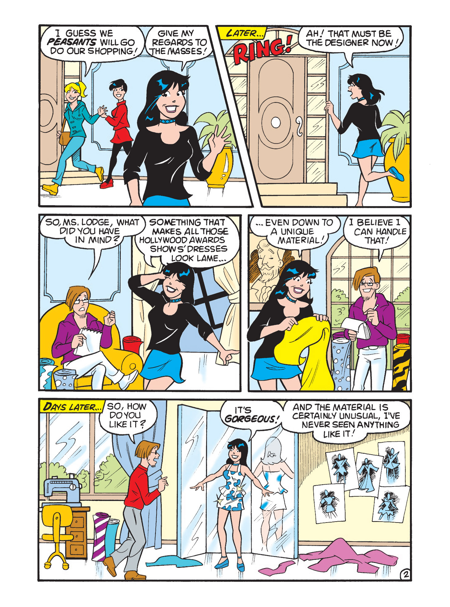 Read online Betty and Veronica Double Digest comic -  Issue #211 - 130