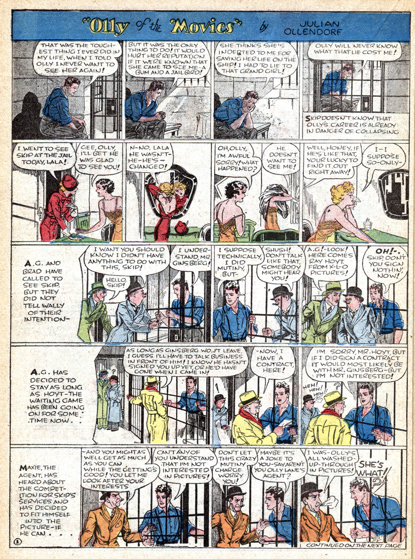 Read online Famous Funnies comic -  Issue #36 - 44