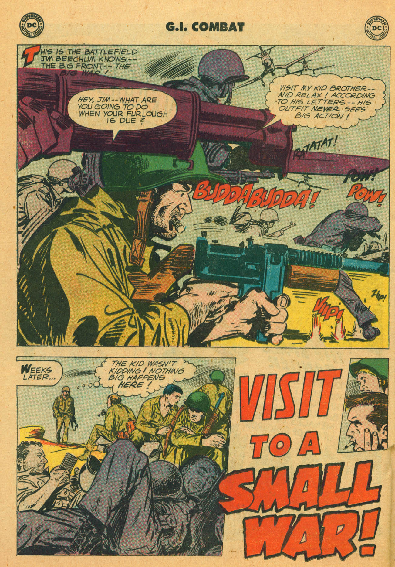 Read online G.I. Combat (1952) comic -  Issue #62 - 20