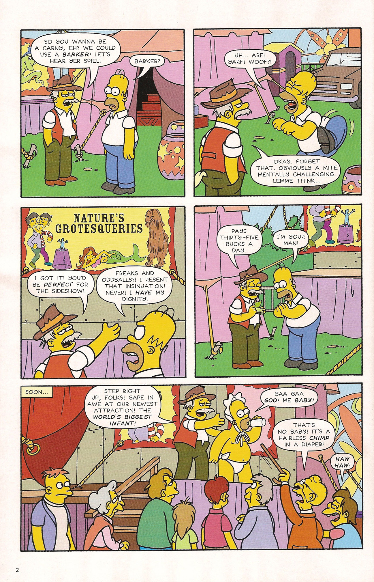 Read online The Simpsons Summer Shindig comic -  Issue #4 - 4