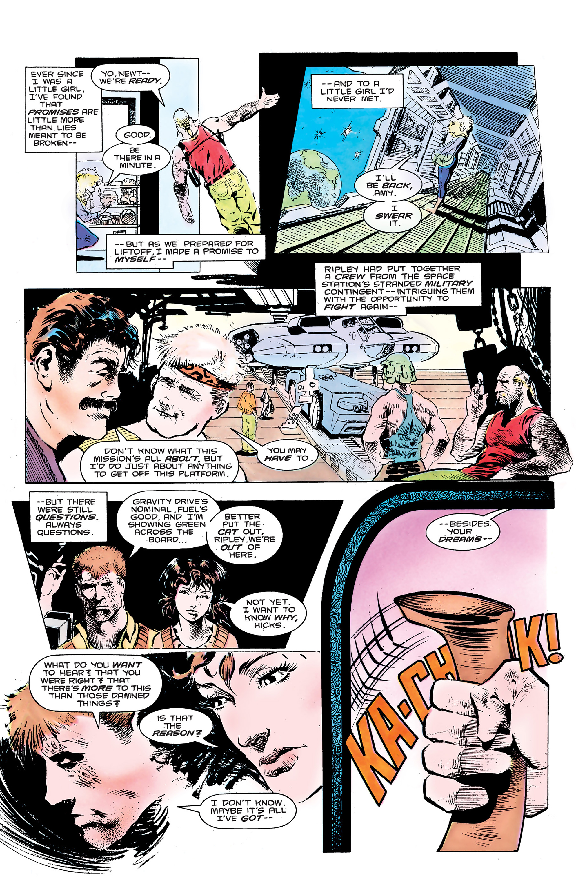 Read online Aliens: The Essential Comics comic -  Issue # TPB (Part 4) - 7