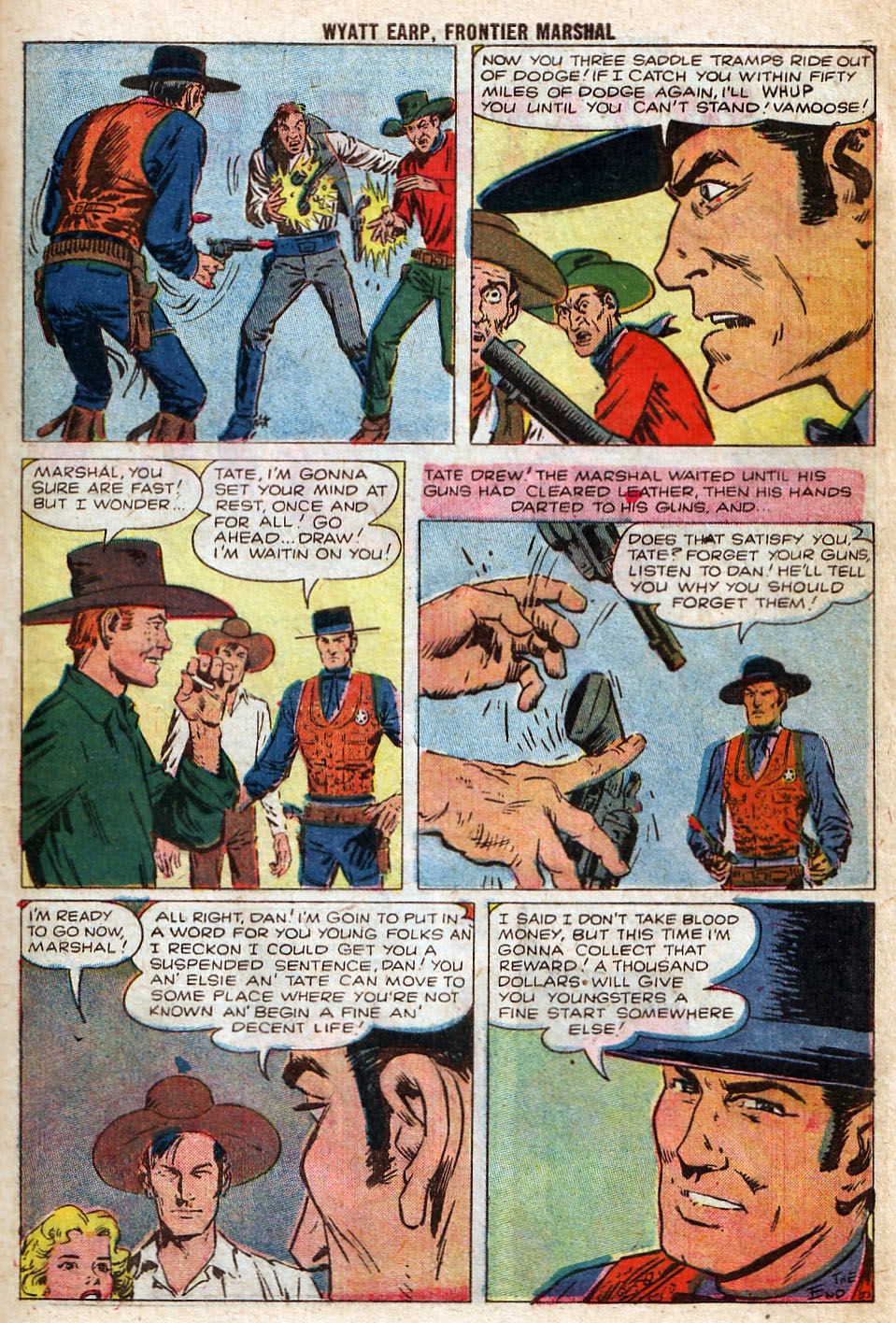 Read online Wyatt Earp Frontier Marshal comic -  Issue #21 - 16