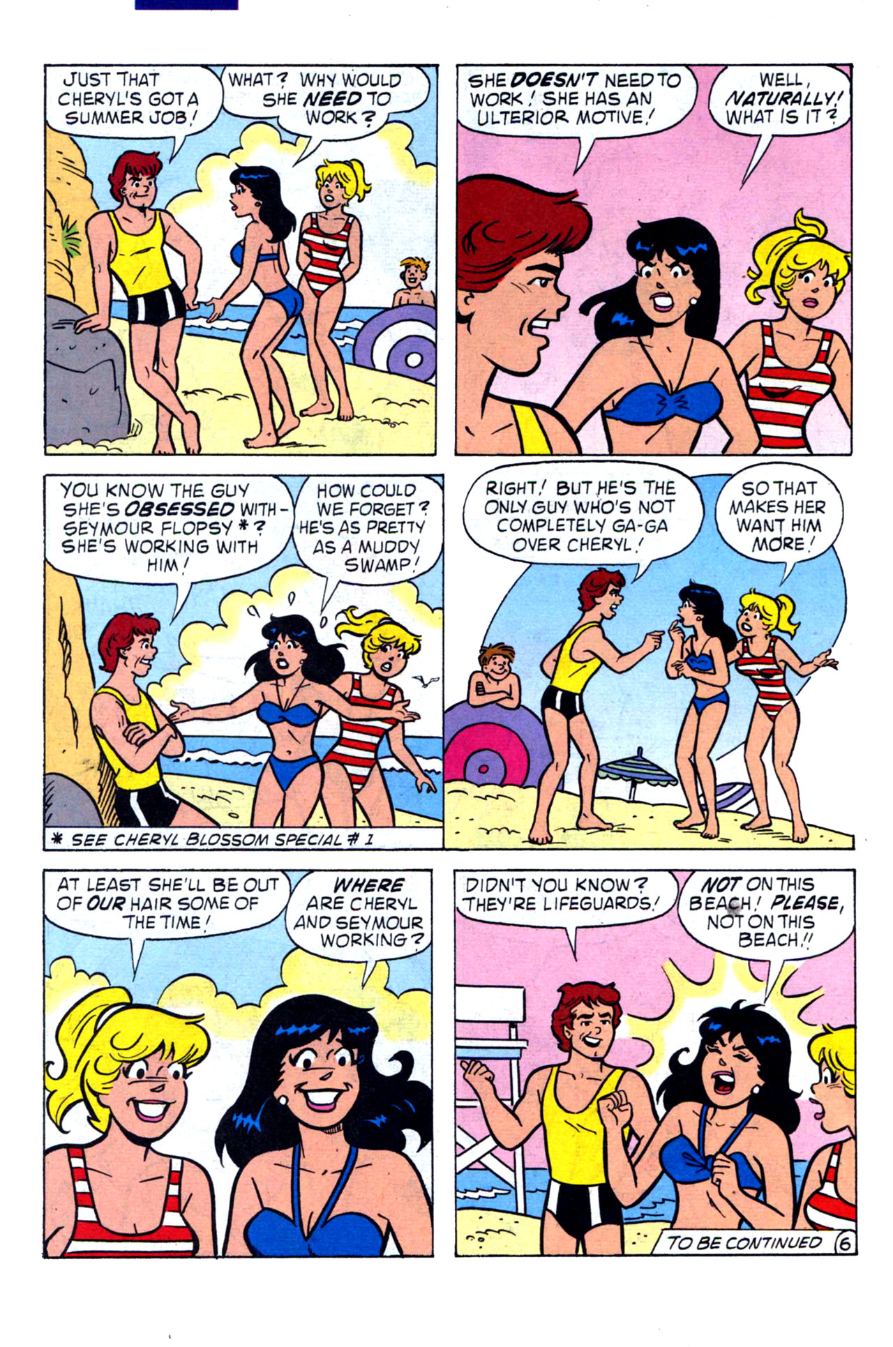 Read online Cheryl Blossom (1995) comic -  Issue #1 - 8