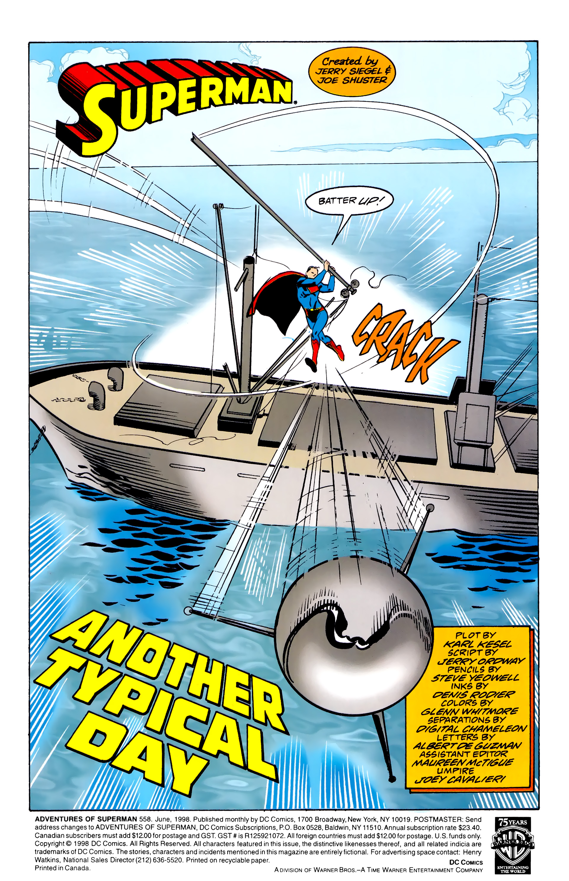 Read online Adventures of Superman (1987) comic -  Issue #558 - 4