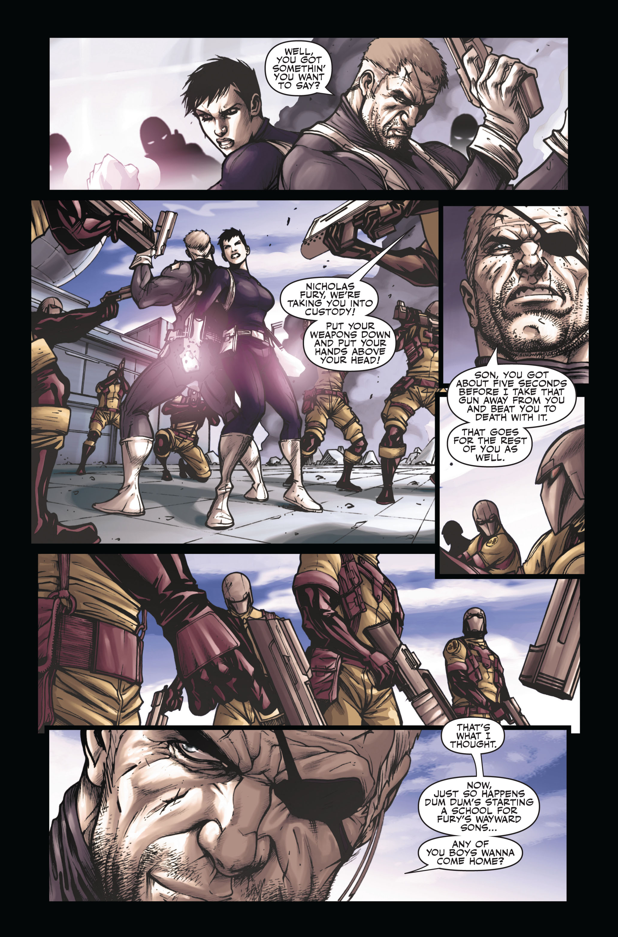 Read online Secret Warriors comic -  Issue #6 - 16