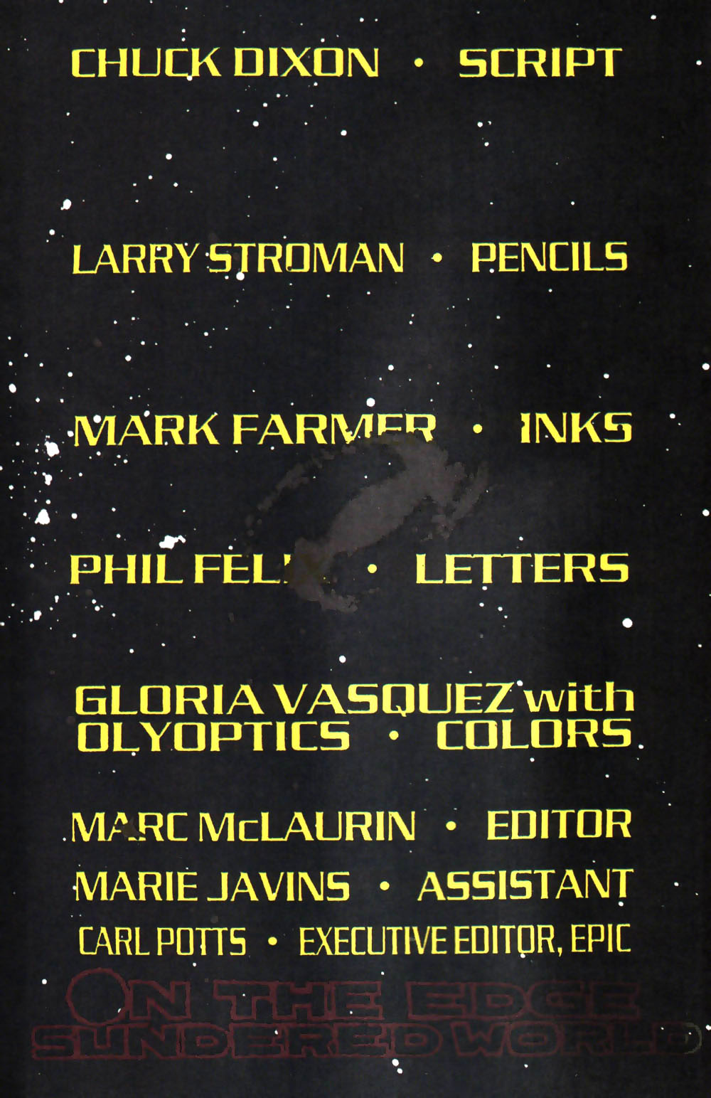 Read online Alien Legion: On the Edge comic -  Issue #3 - 4