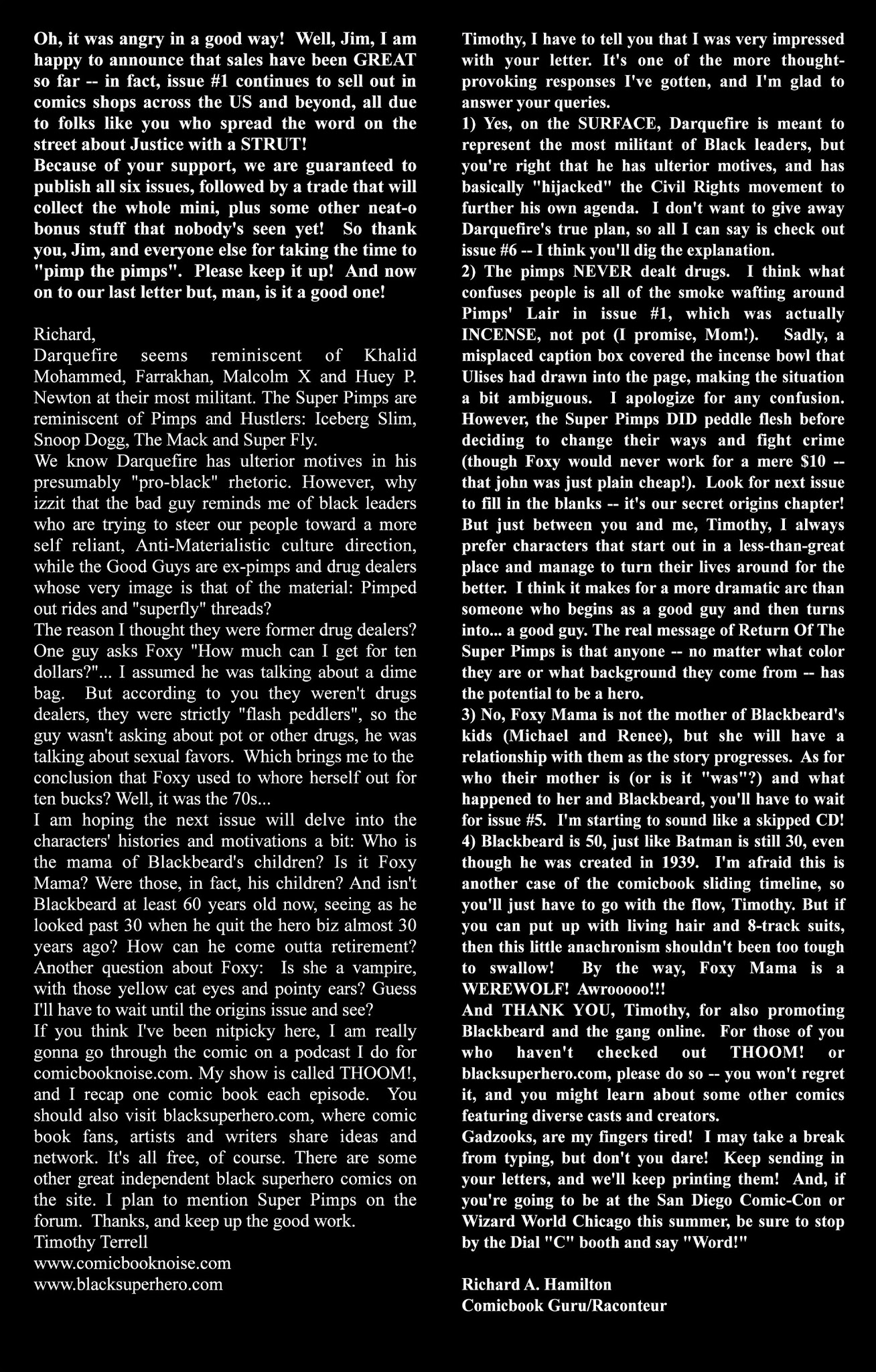 Read online Return of the Super Pimps comic -  Issue #3 - 25