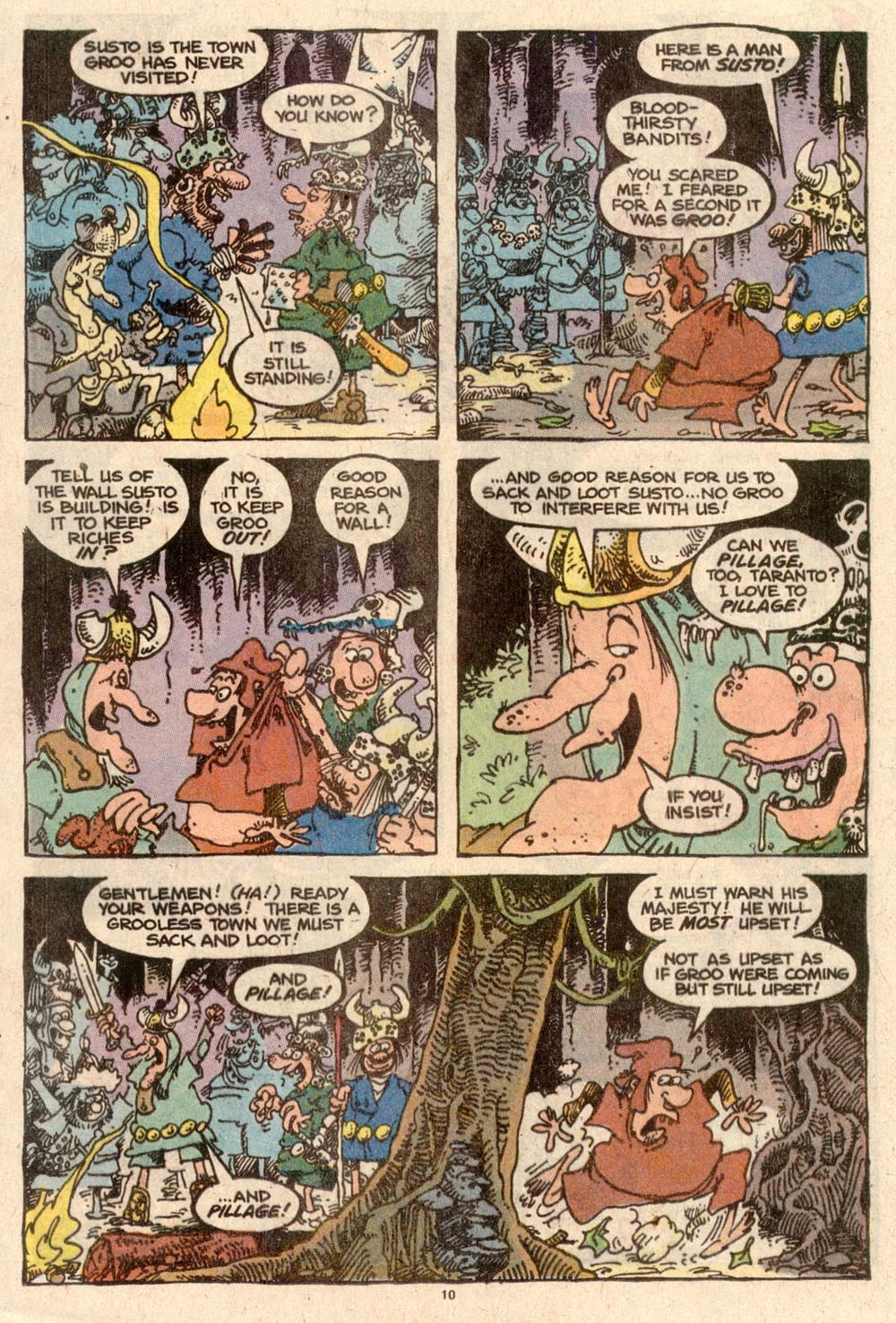 Read online Sergio Aragonés Groo the Wanderer comic -  Issue #59 - 10