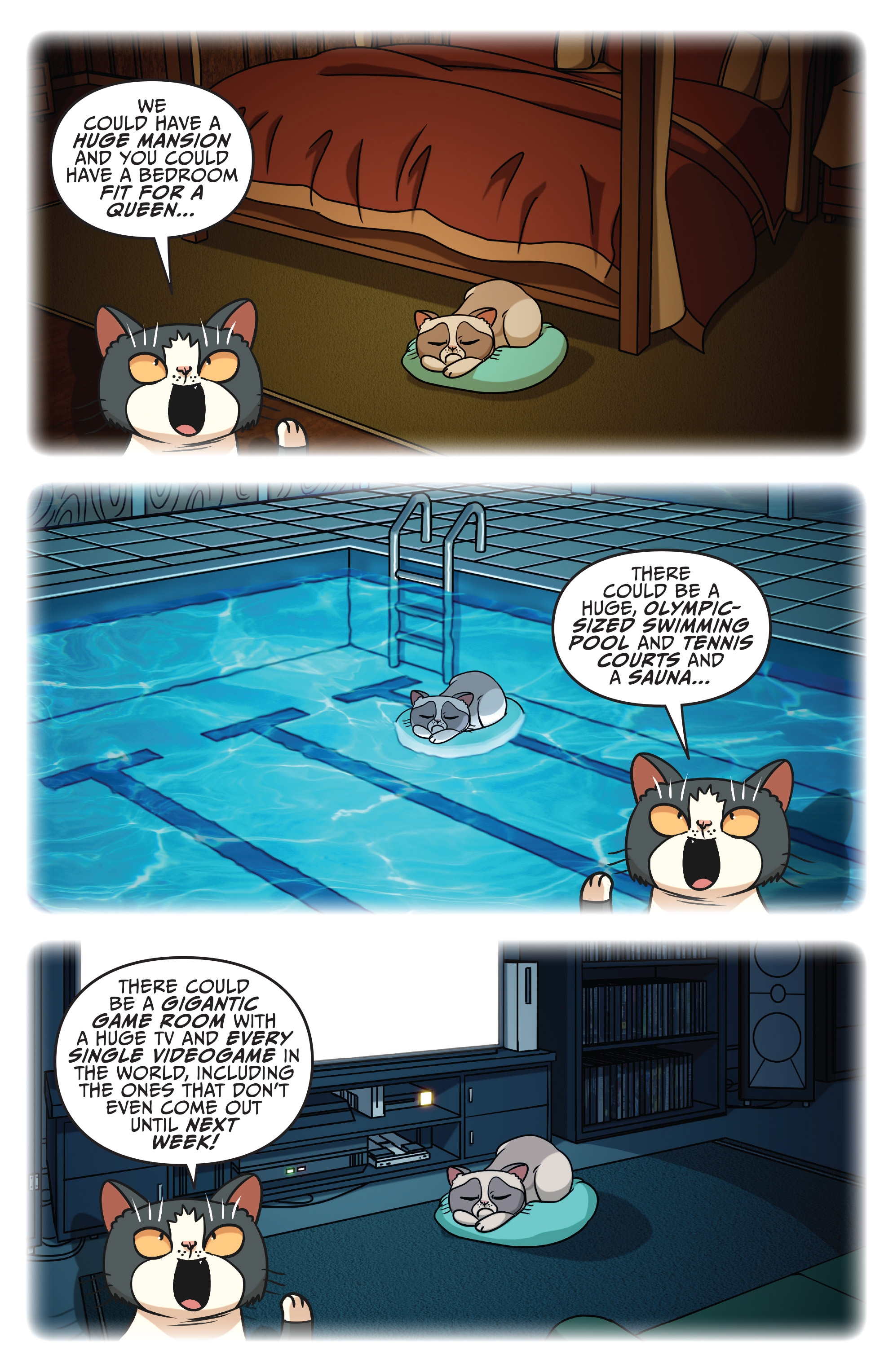 Read online Grumpy Cat/Garfield comic -  Issue #1 - 21