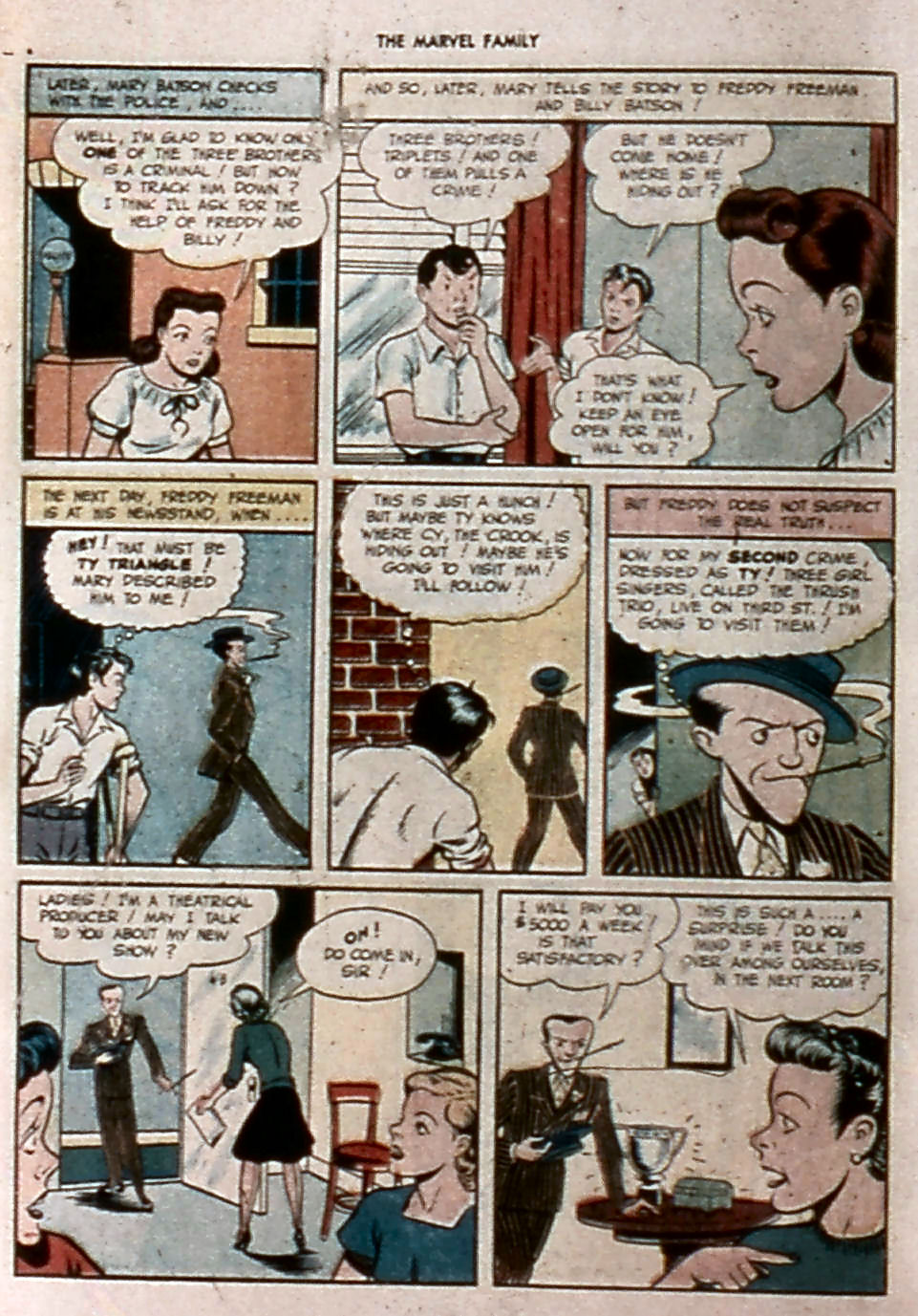 Read online The Marvel Family comic -  Issue #15 - 8