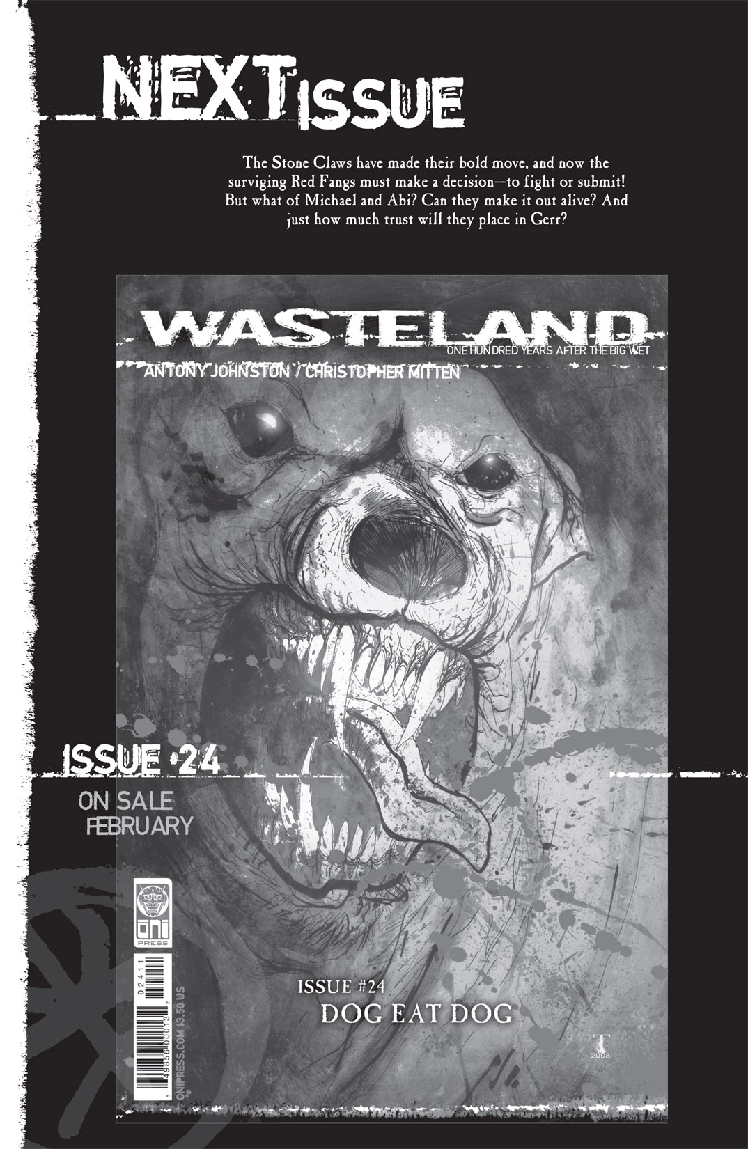Read online Wasteland (2006) comic -  Issue #23 - 26