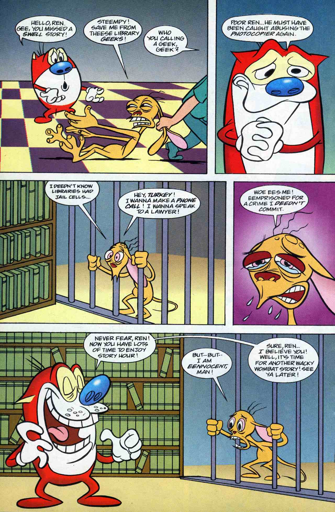 Read online The Ren & Stimpy Show comic -  Issue #35 - 16