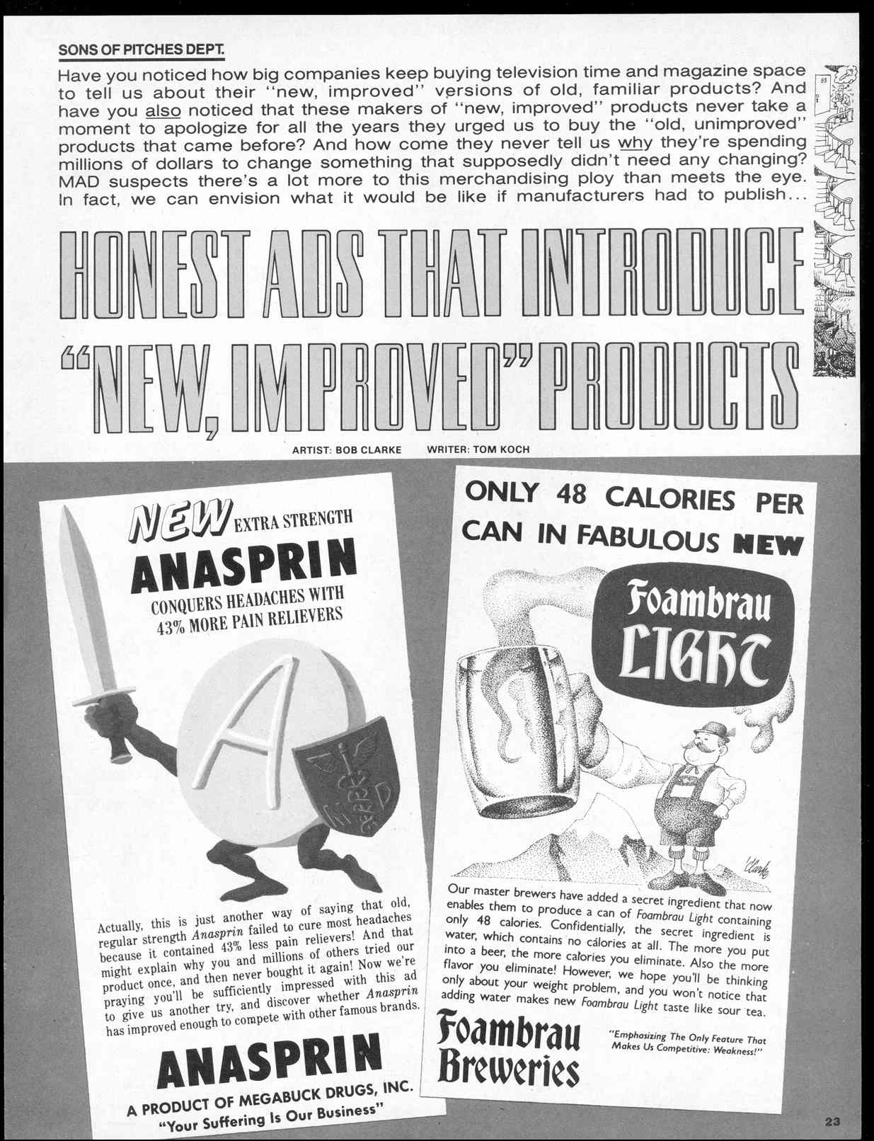 Read online MAD comic -  Issue #254 - 25