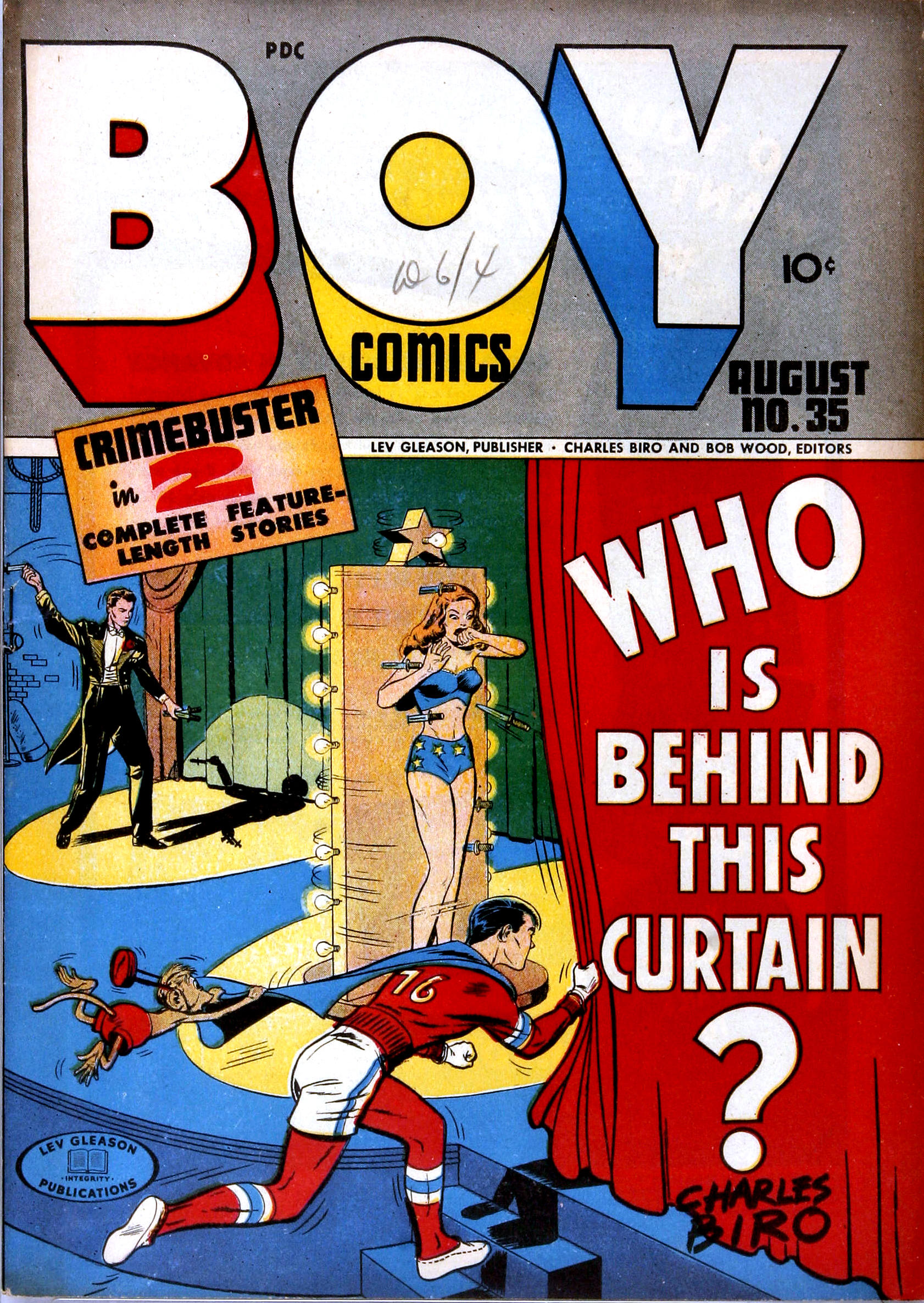 Read online Boy Comics comic -  Issue #35 - 1
