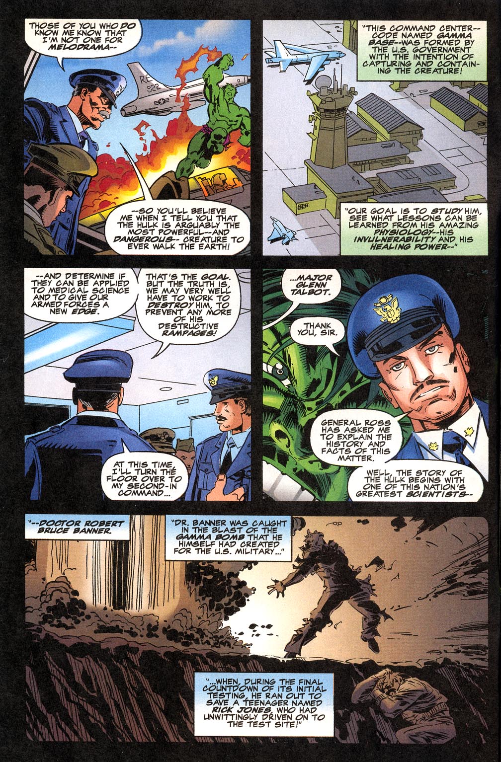 Read online The Rampaging Hulk (1998) comic -  Issue #1 - 5