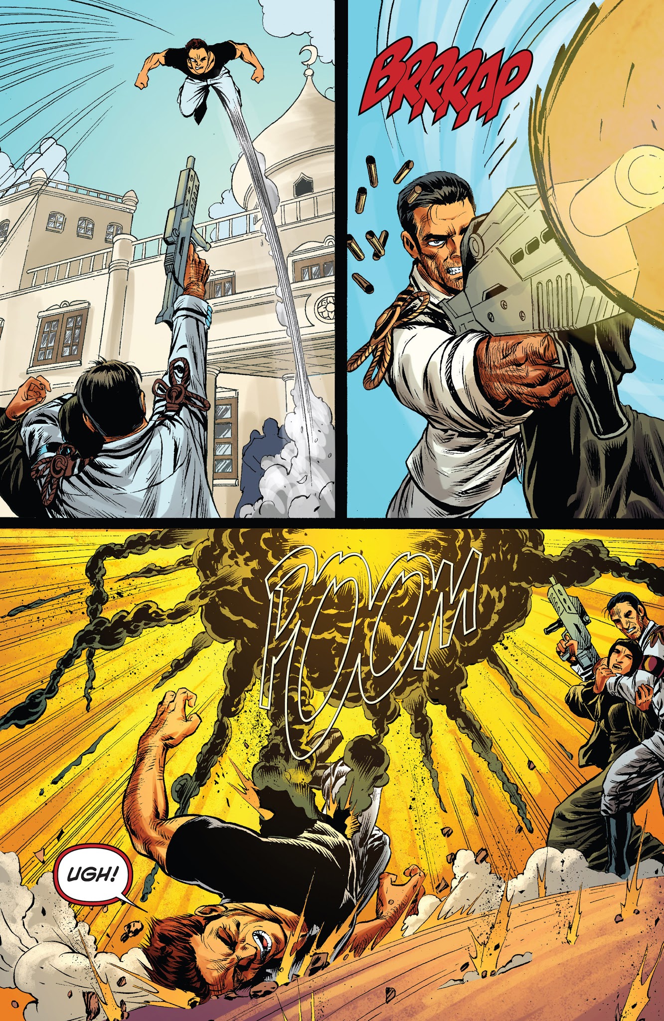 Read online Bionic Man comic -  Issue #19 - 21