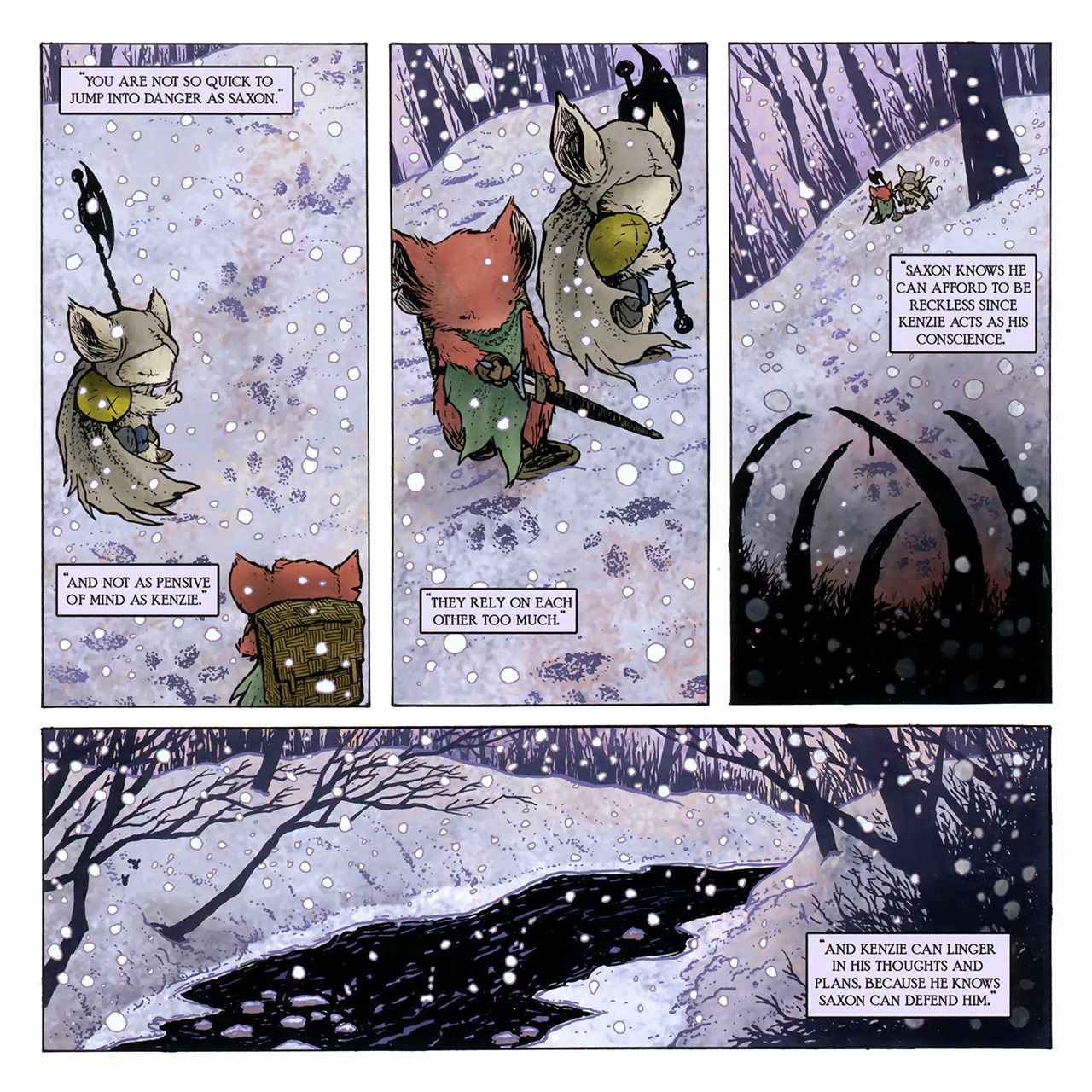 Read online Mouse Guard: Winter 1152 comic -  Issue #2 - 14