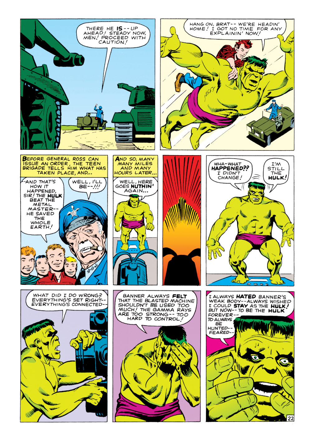 Read online Marvel Masterworks: The Incredible Hulk comic -  Issue # TPB 1 (Part 2) - 51