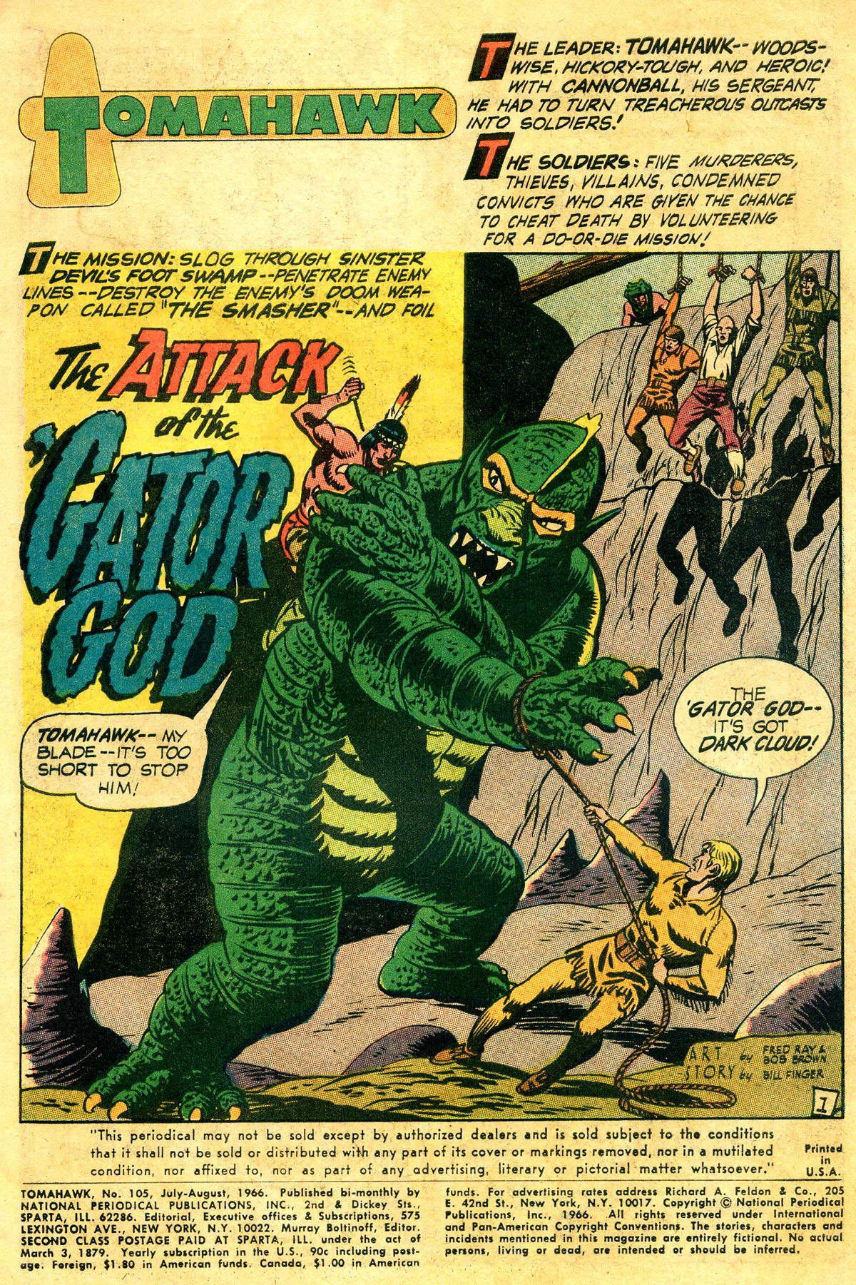 Read online Tomahawk comic -  Issue #105 - 5