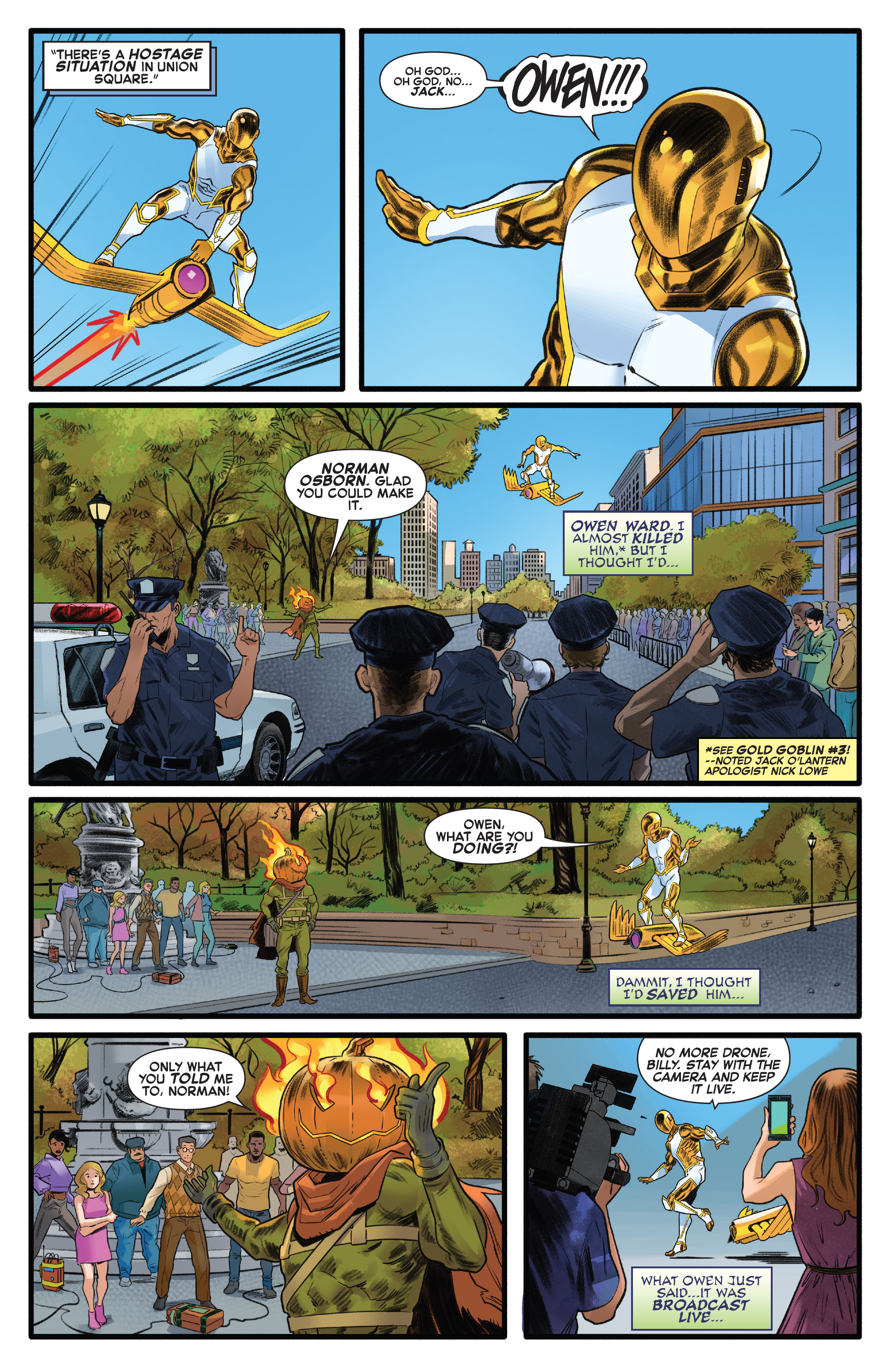 Read online Gold Goblin comic -  Issue #4 - 10