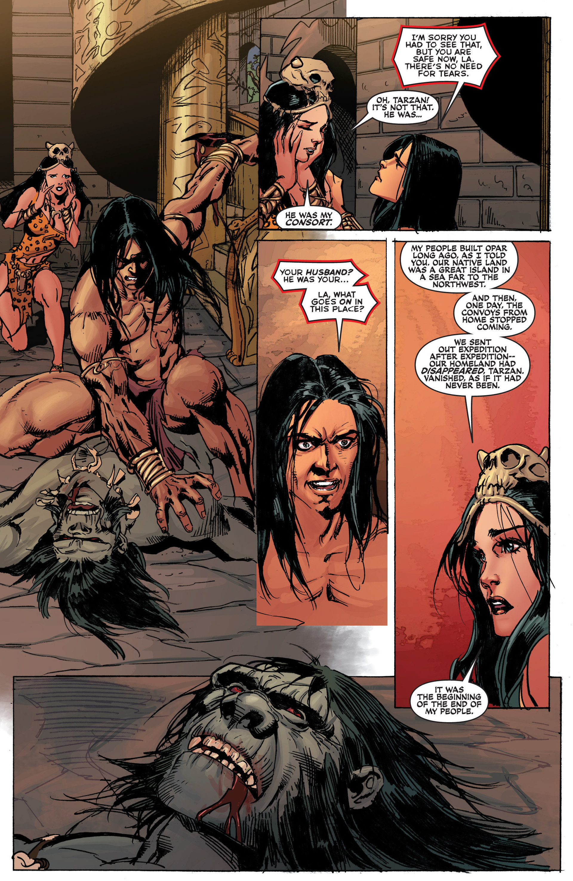 Read online Lord Of The Jungle (2012) comic -  Issue #12 - 20