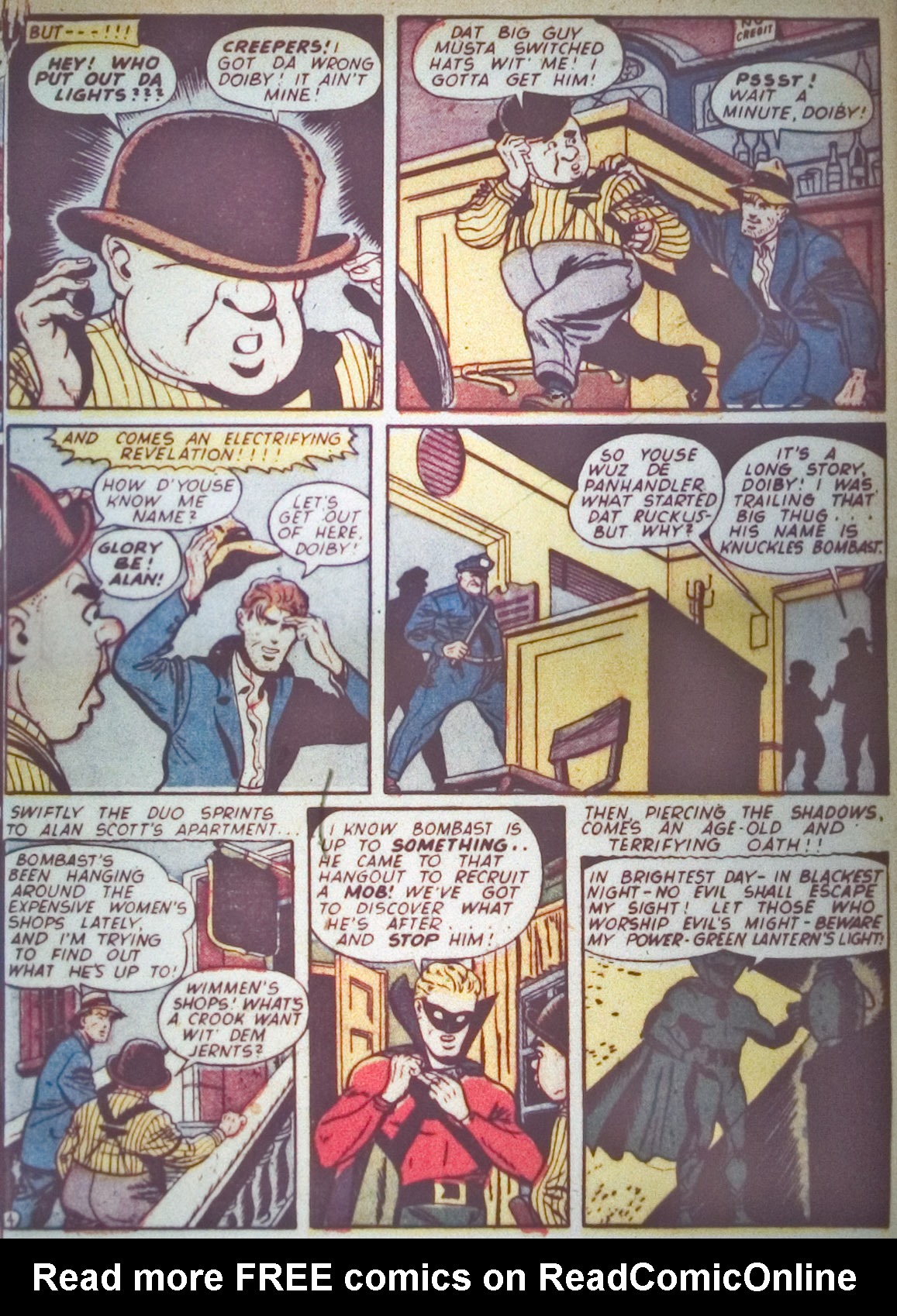 Read online Comic Cavalcade comic -  Issue #5 - 35