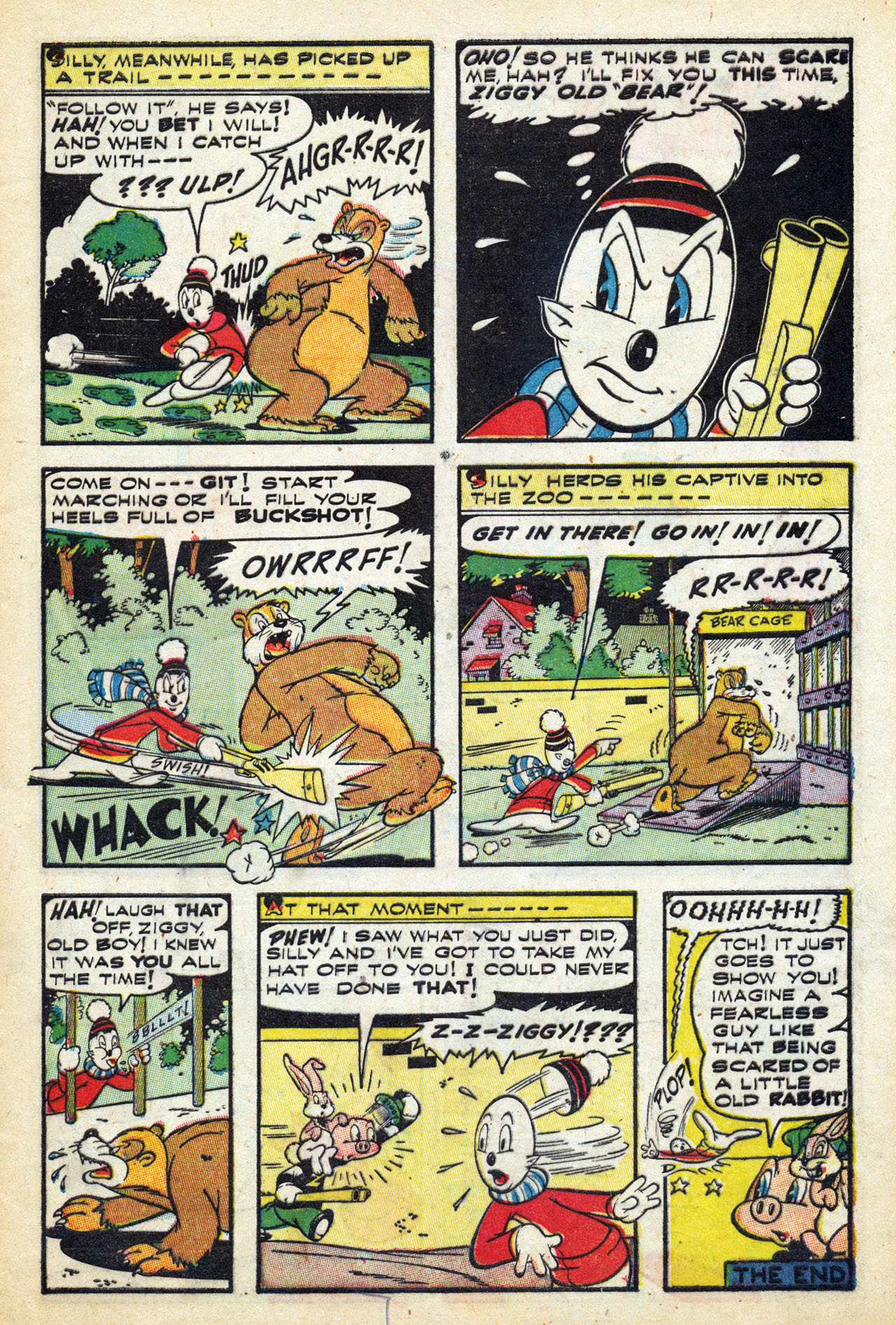 Read online Ziggy Pig-Silly Seal Comics (1944) comic -  Issue #3 - 9
