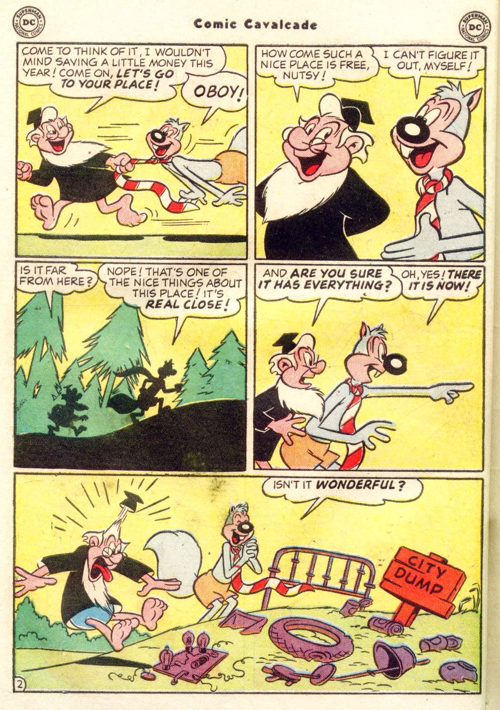 Read online Comic Cavalcade comic -  Issue #45 - 62