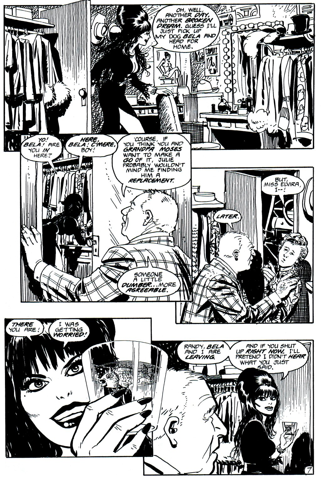 Read online Elvira, Mistress of the Dark comic -  Issue #1 - 29