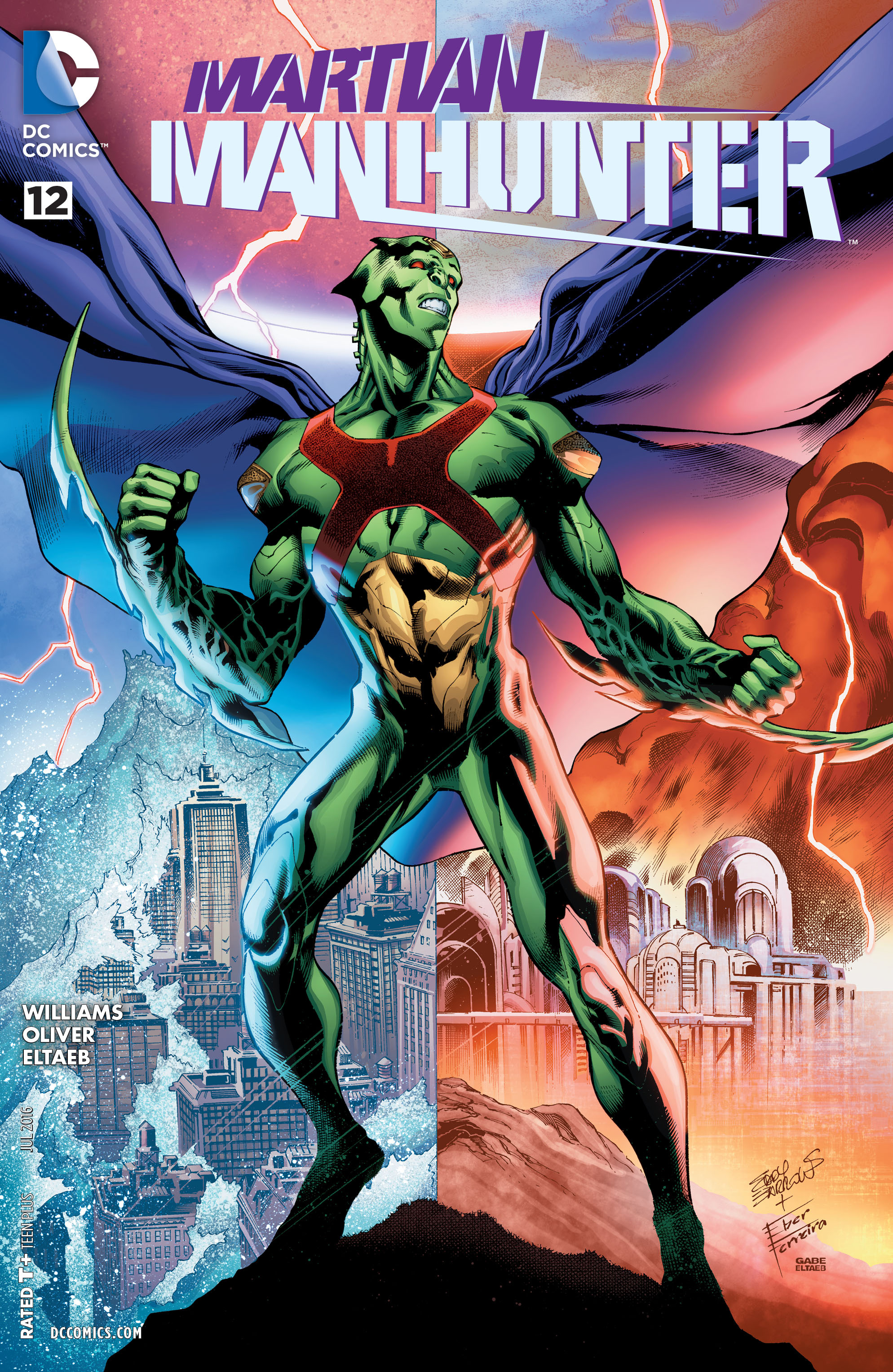Read online Martian Manhunter (2015) comic -  Issue #12 - 1