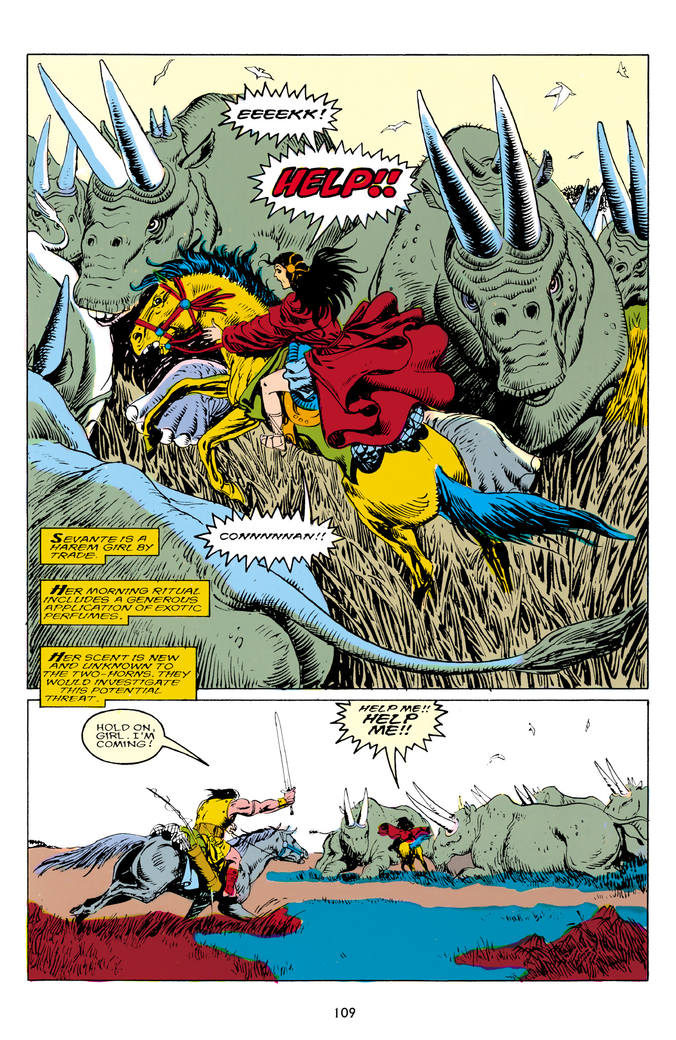 Read online The Chronicles of Conan comic -  Issue # TPB 27 (Part 1) - 109