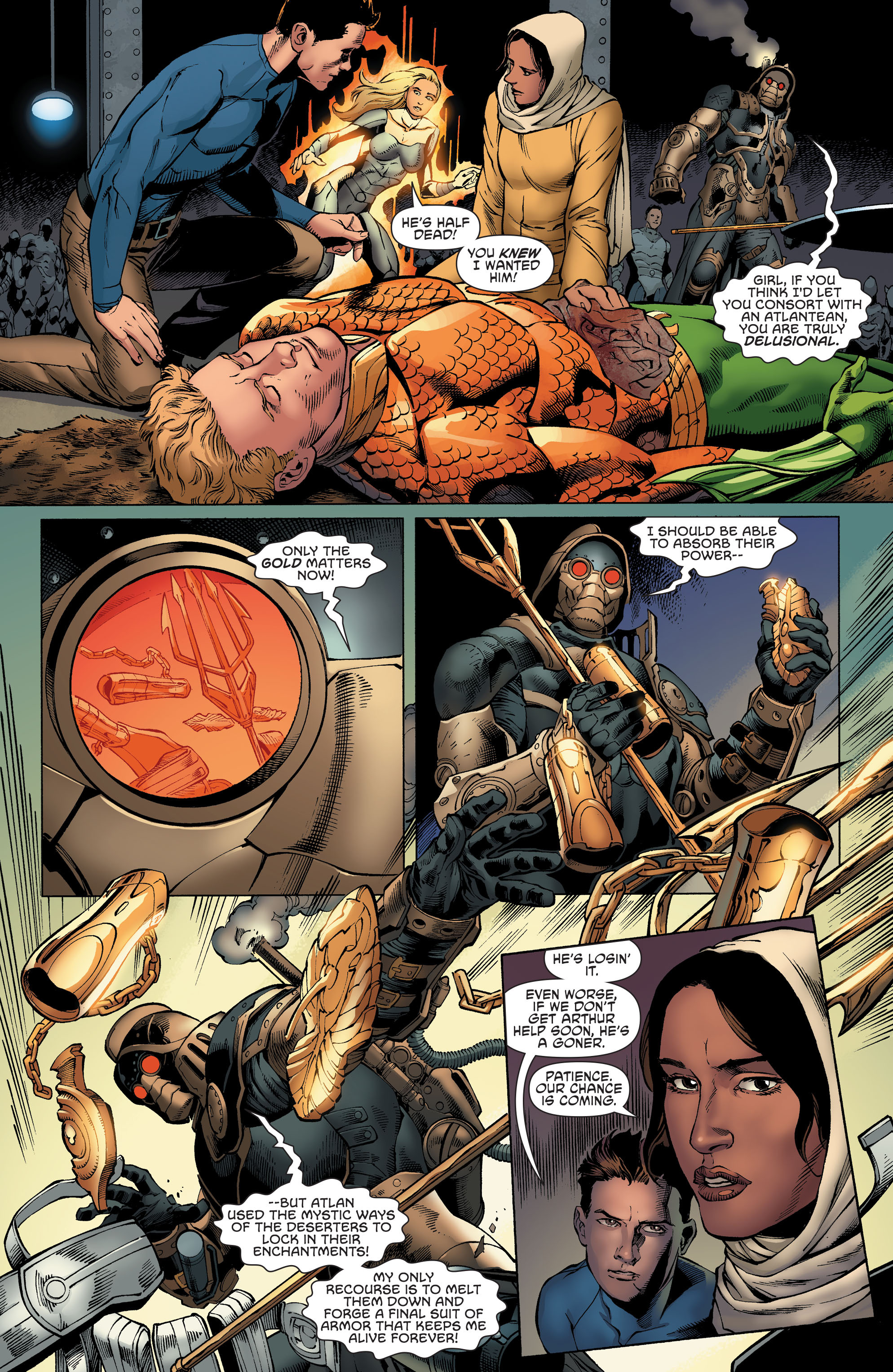 Read online Aquaman and the Others comic -  Issue #4 - 11