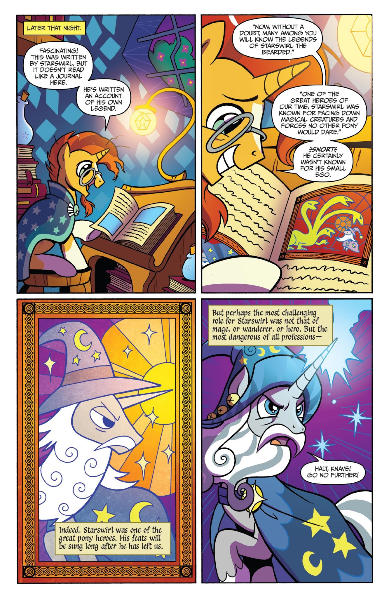 Read online My Little Pony: Nightmare Knights comic -  Issue #2 - 28