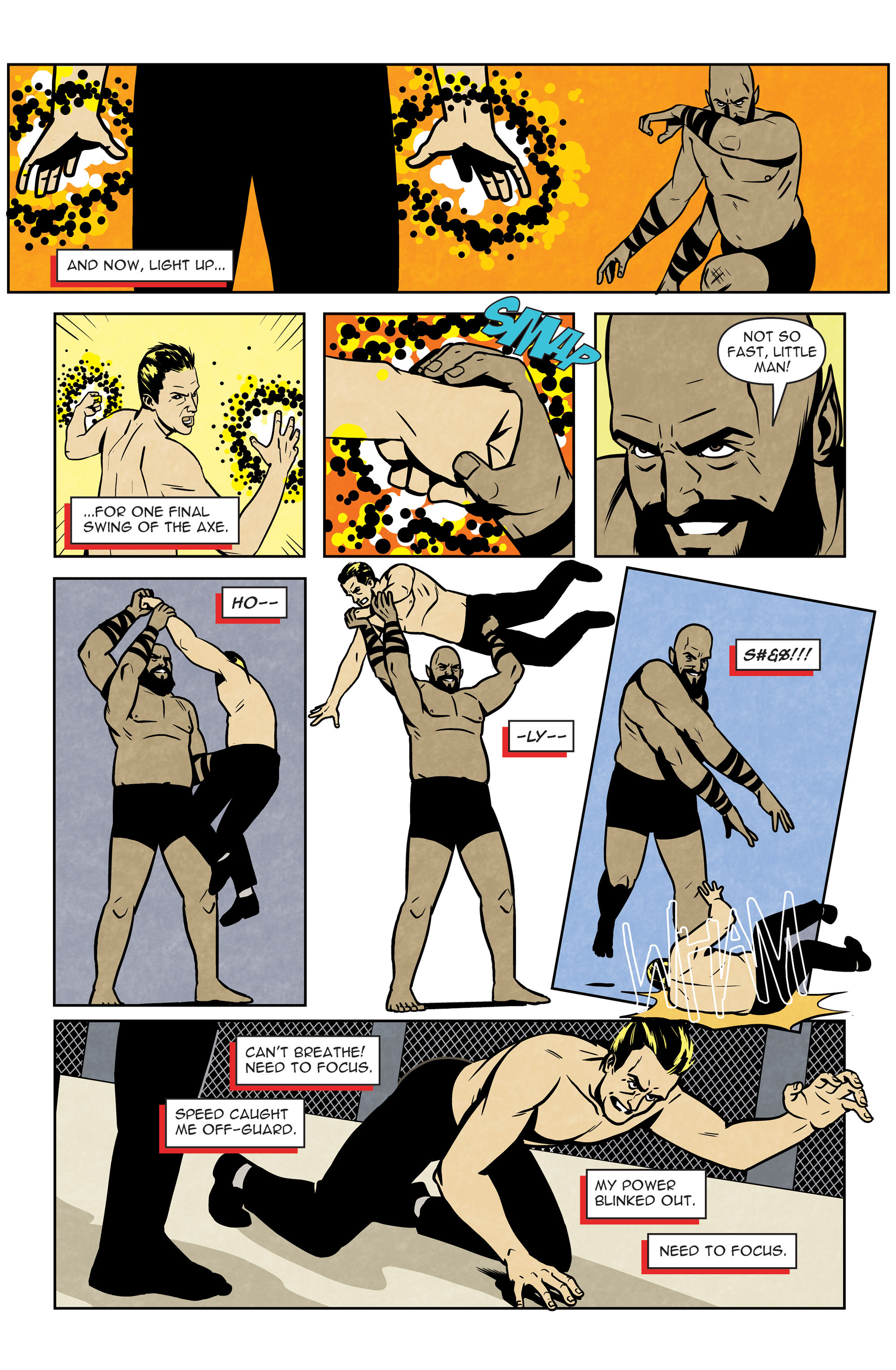 Read online The F1rst Hero: Fight For Your Life comic -  Issue #3 - 19